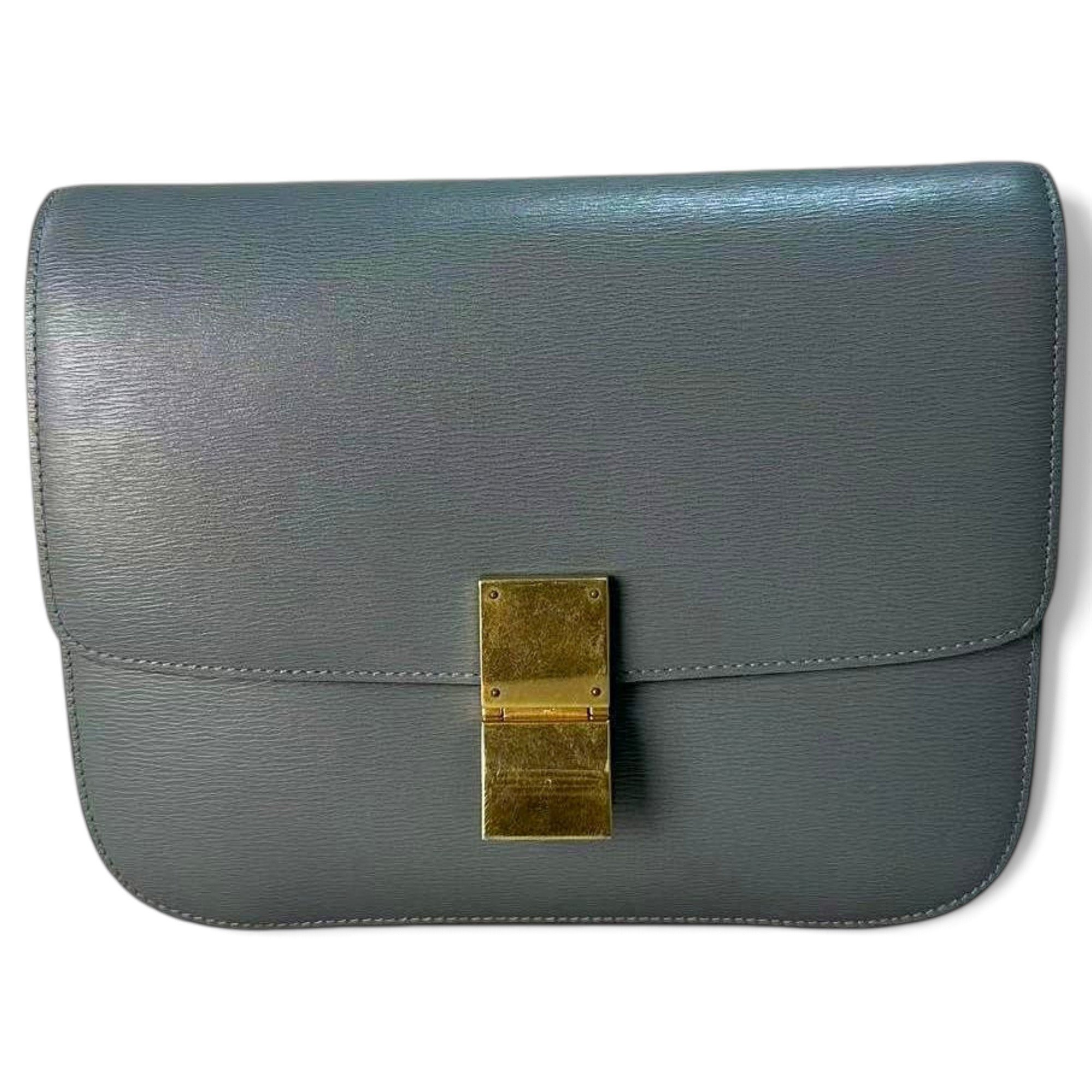 Classic leather crossbody bag