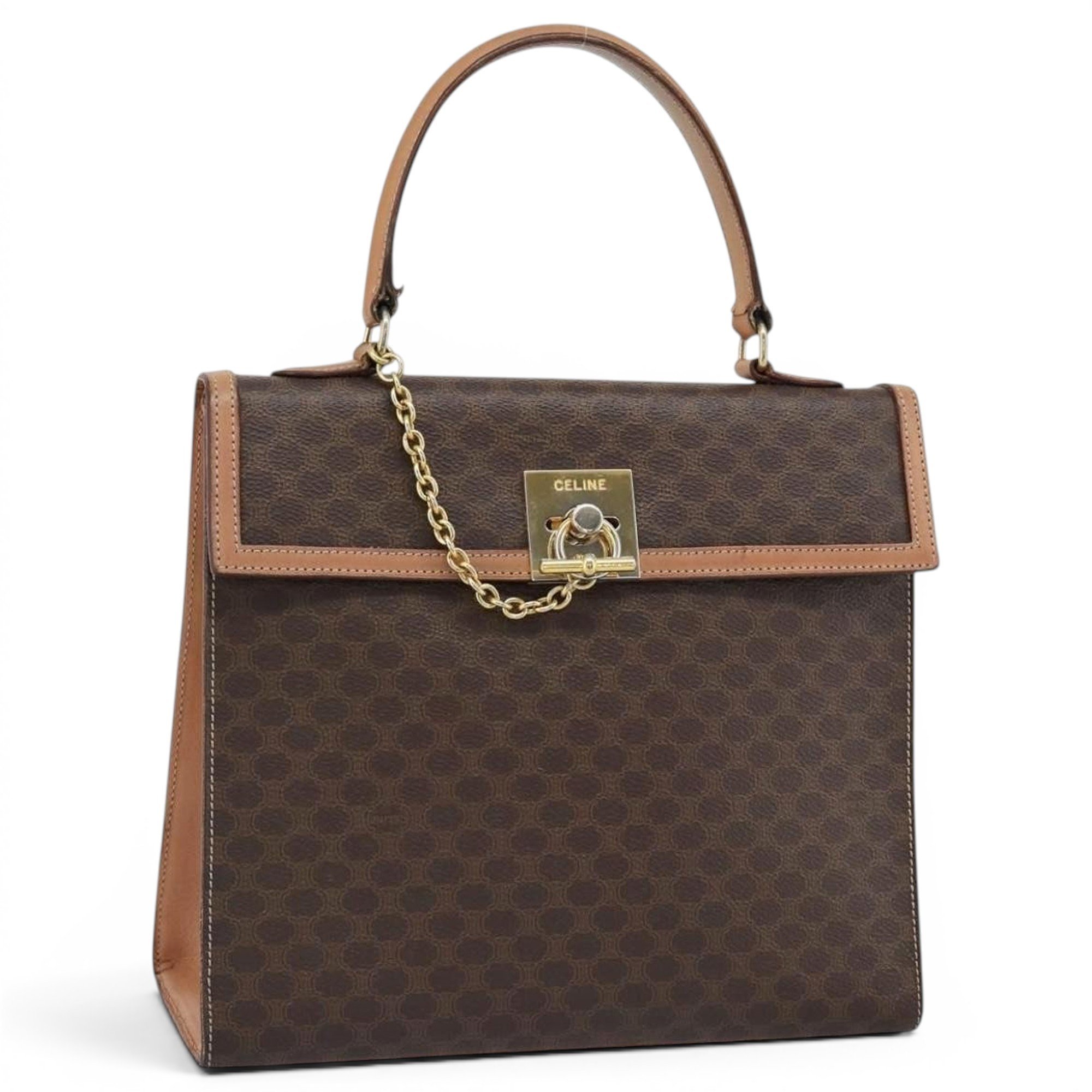 Leather handbag