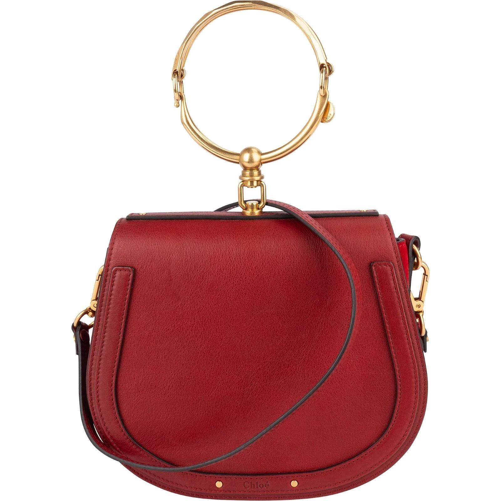 Bracelet Nile leather crossbody bag