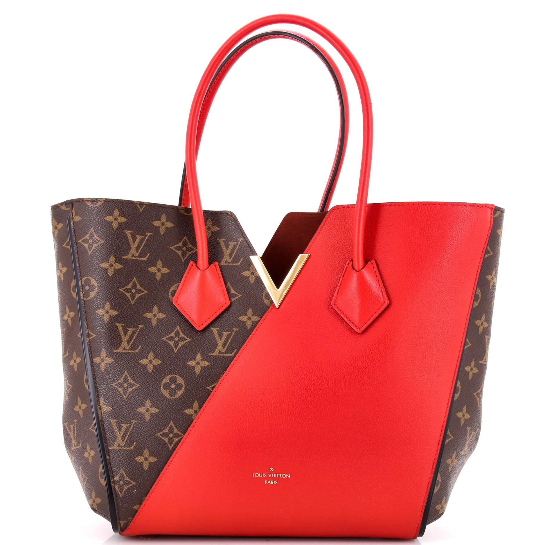 Leather tote