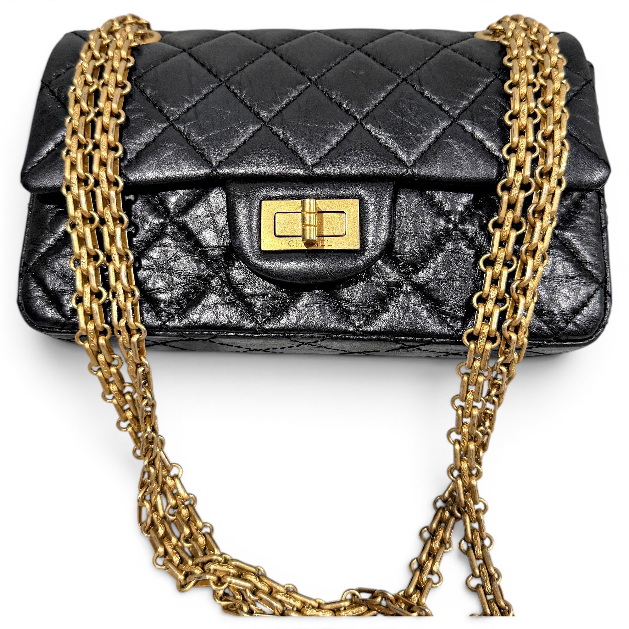 2.55 leather handbag