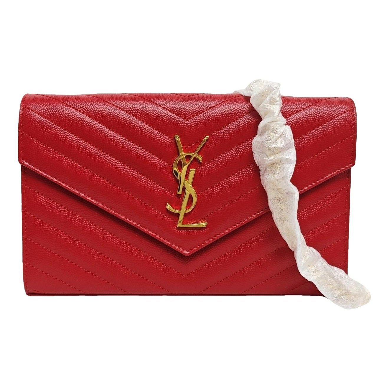Baby monogramme leather handbag