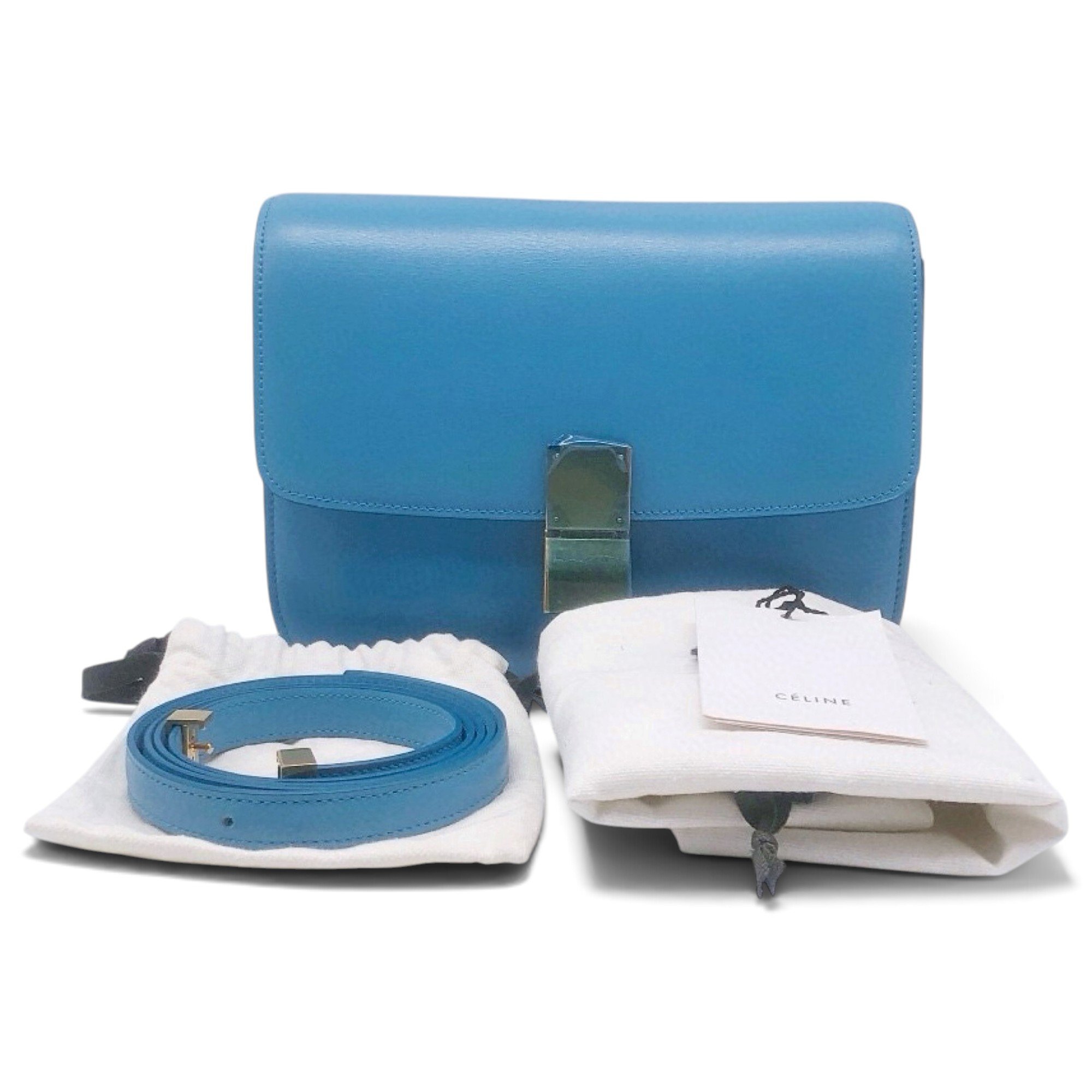 Classic leather handbag