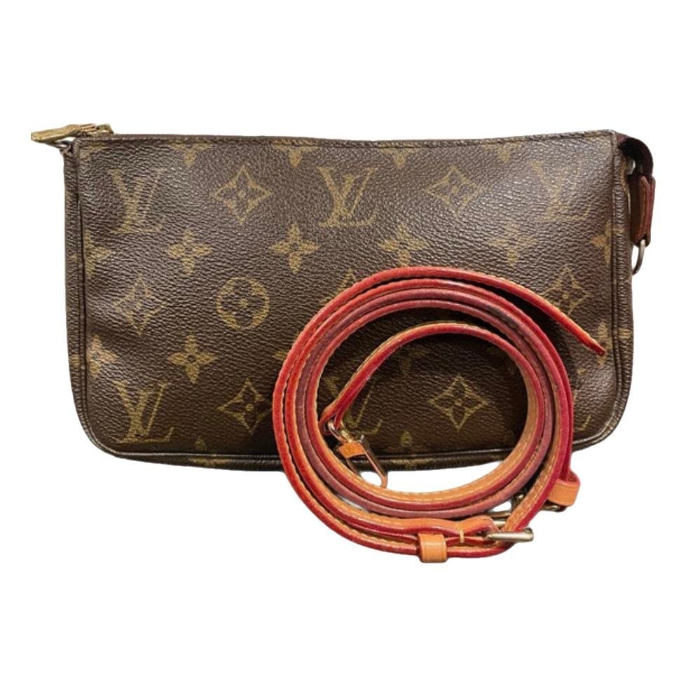 Vegan leather clutch bag