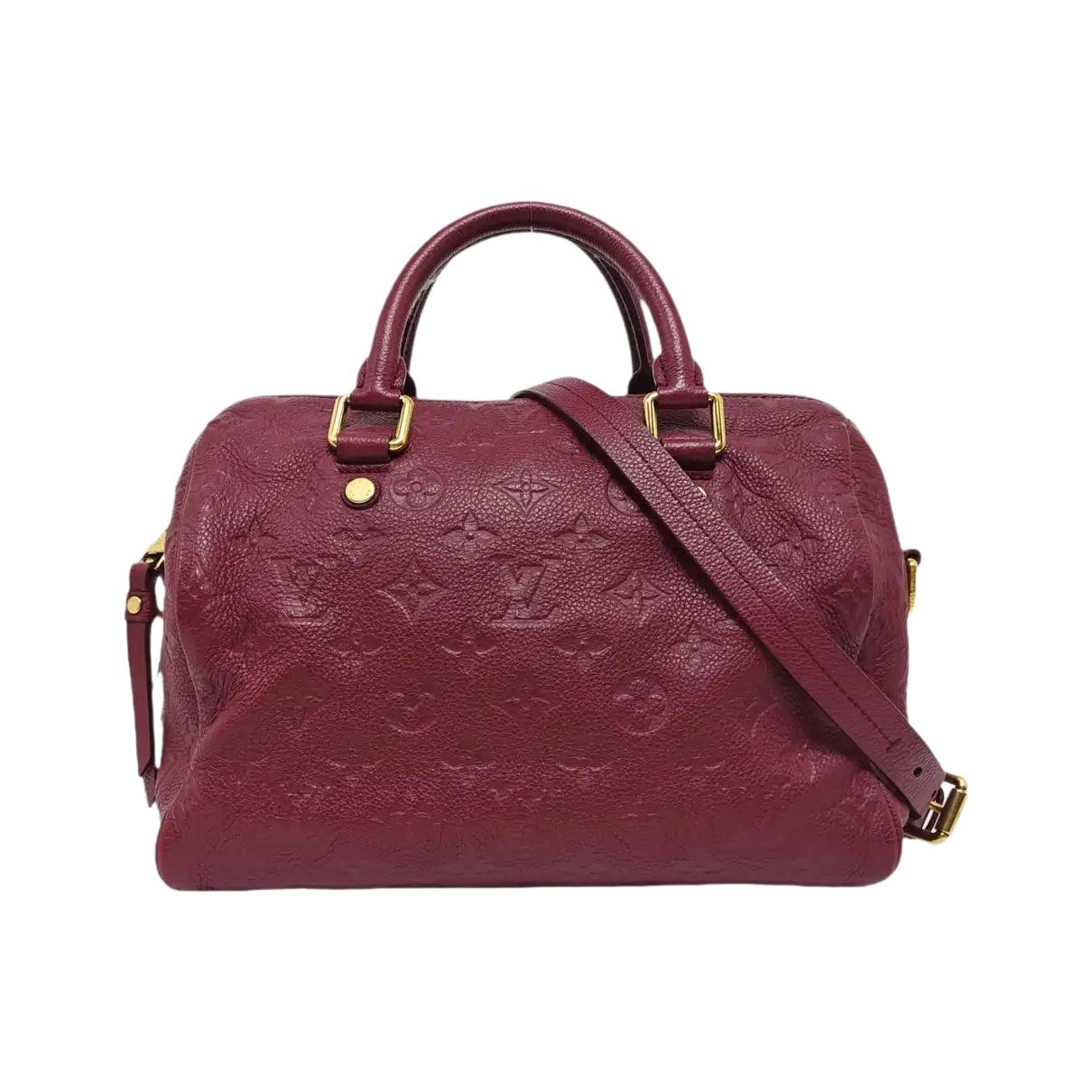 Nano Speedy / Mini HL leather handbag