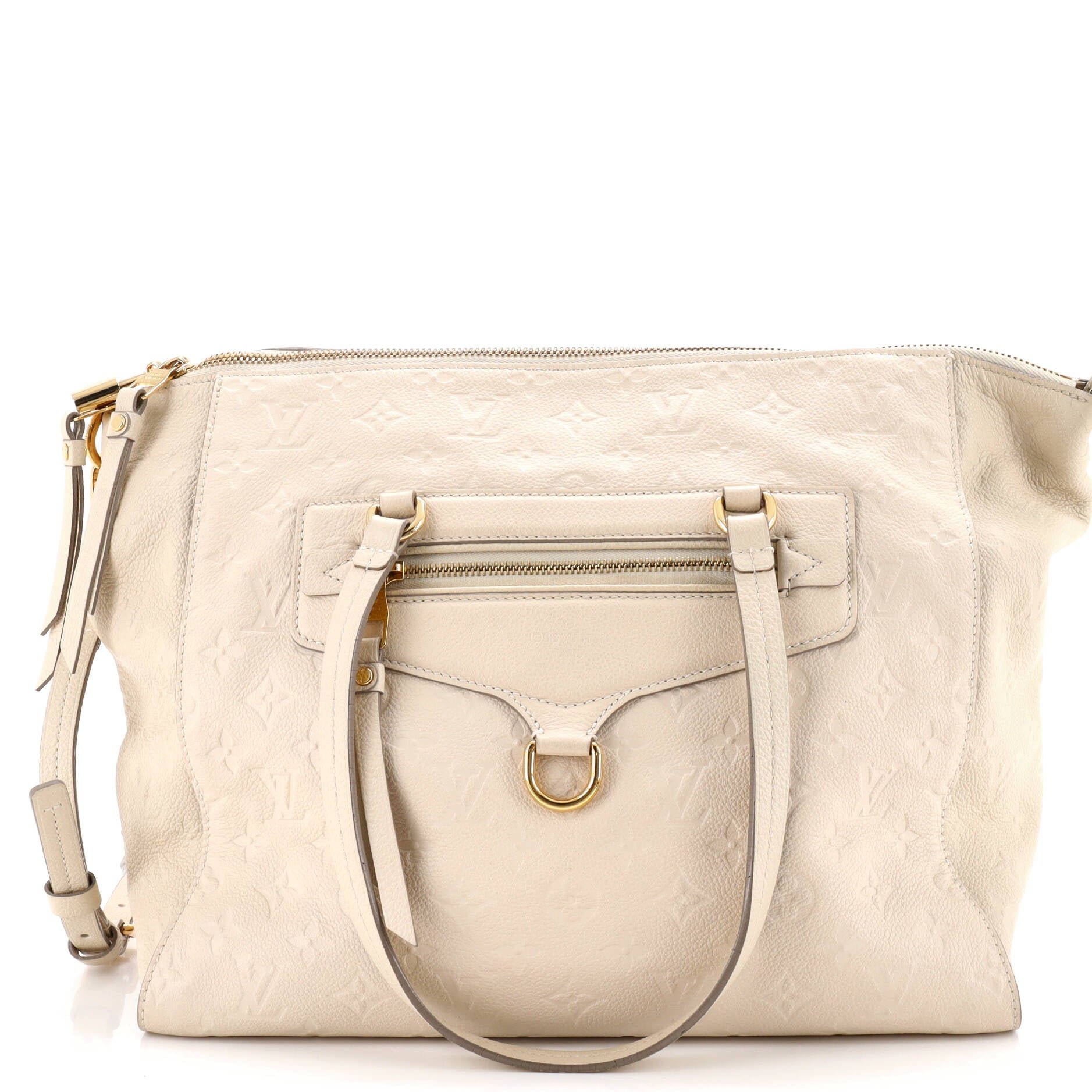 Lumineuse Handbag Monogram Empreinte Leather PM
