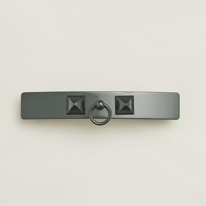 Gris Orage Barrette Clou Médor GM