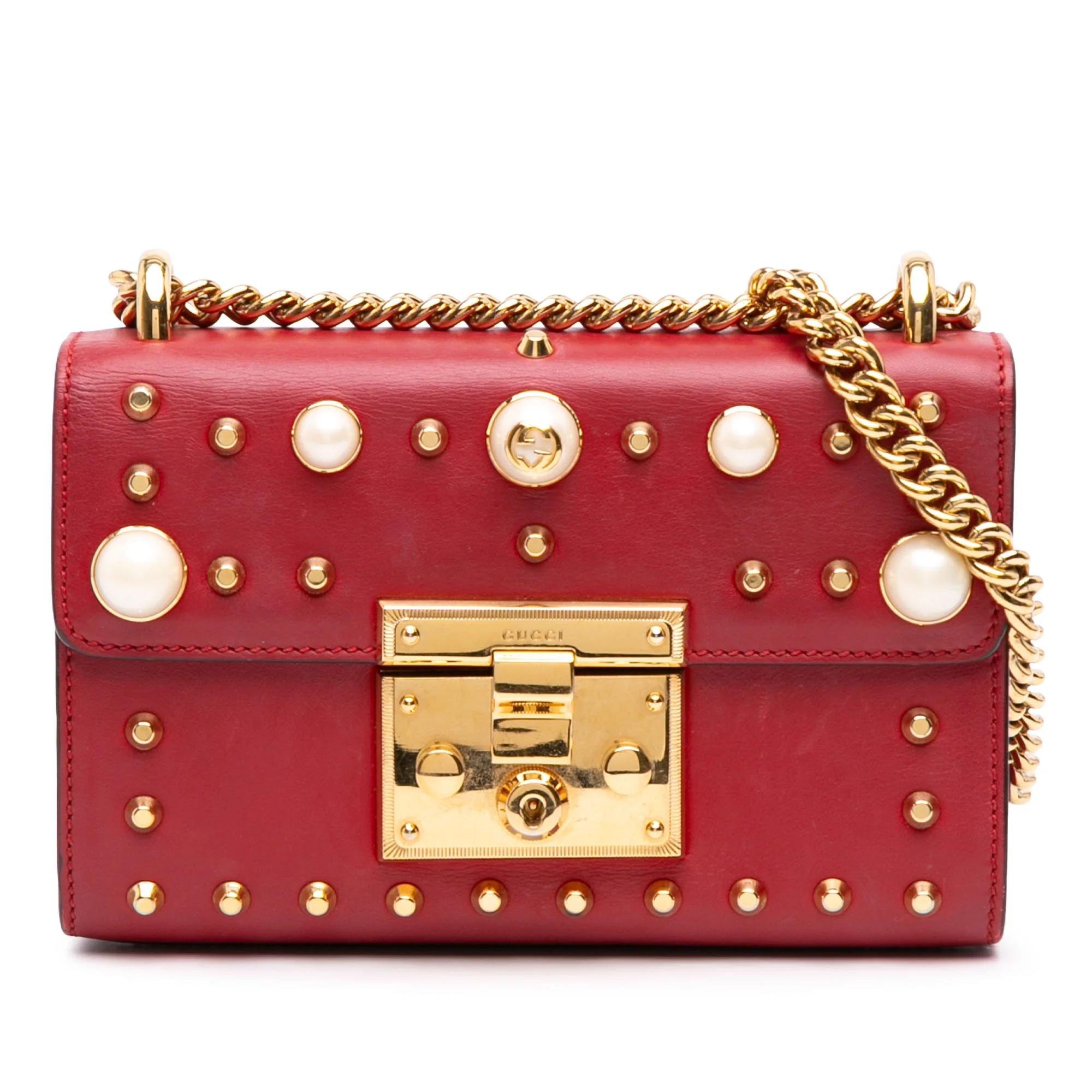 Padlock pony-style calfskin handbag
