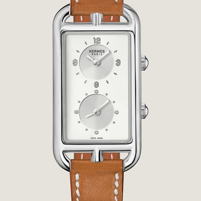 Sans Coloris Nantucket Dual Time Watch, Large Model, 39 MM