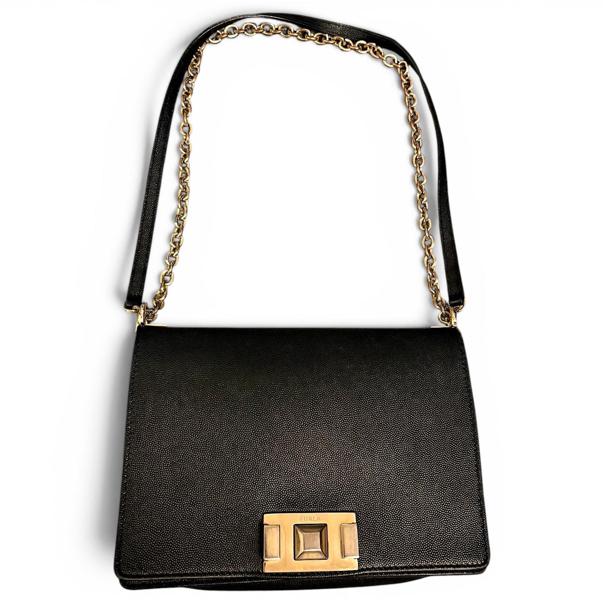 Patent leather crossbody bag