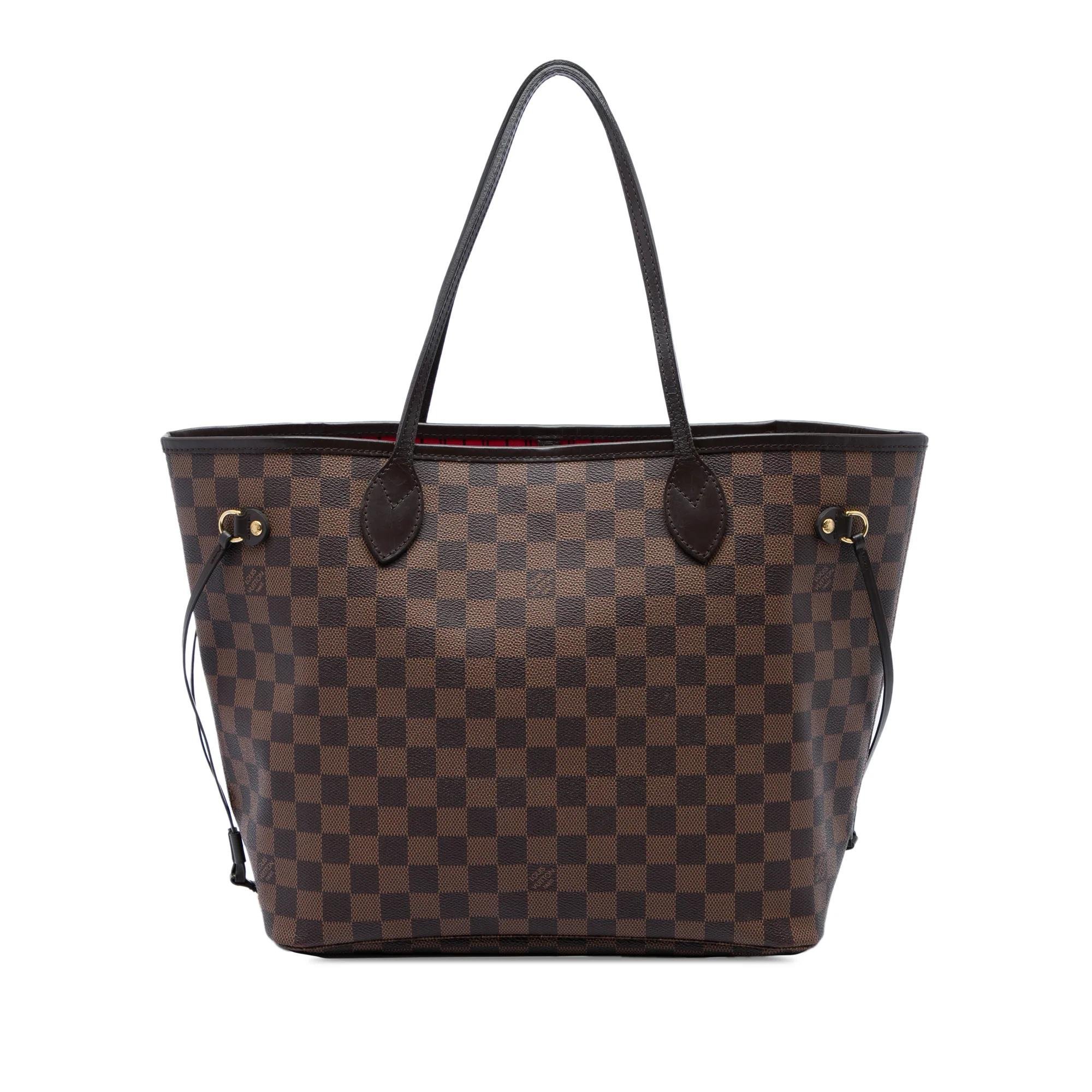 Louis Vuitton Neverfull leather tote