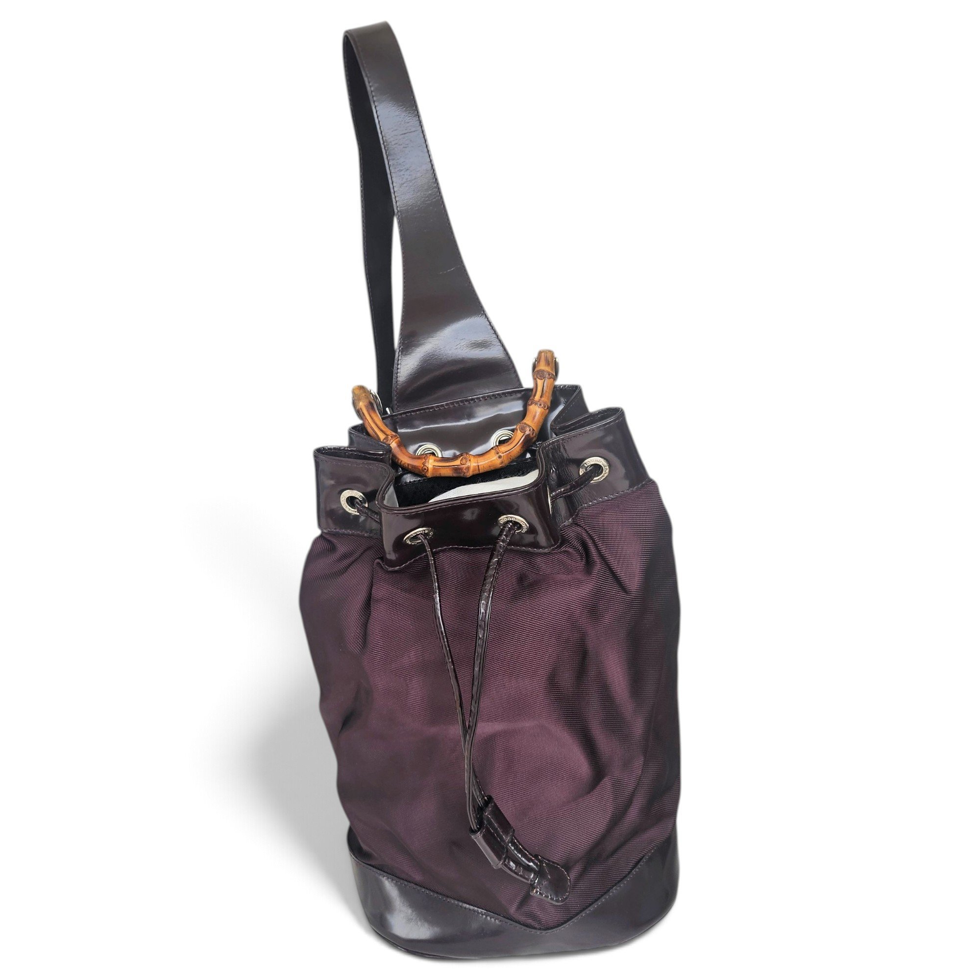 Vintage Bamboo Sling backpack