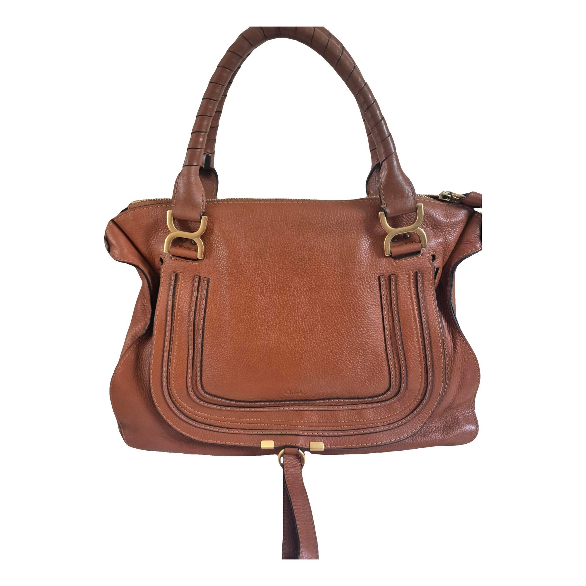 Marcie Top Handle leather tote