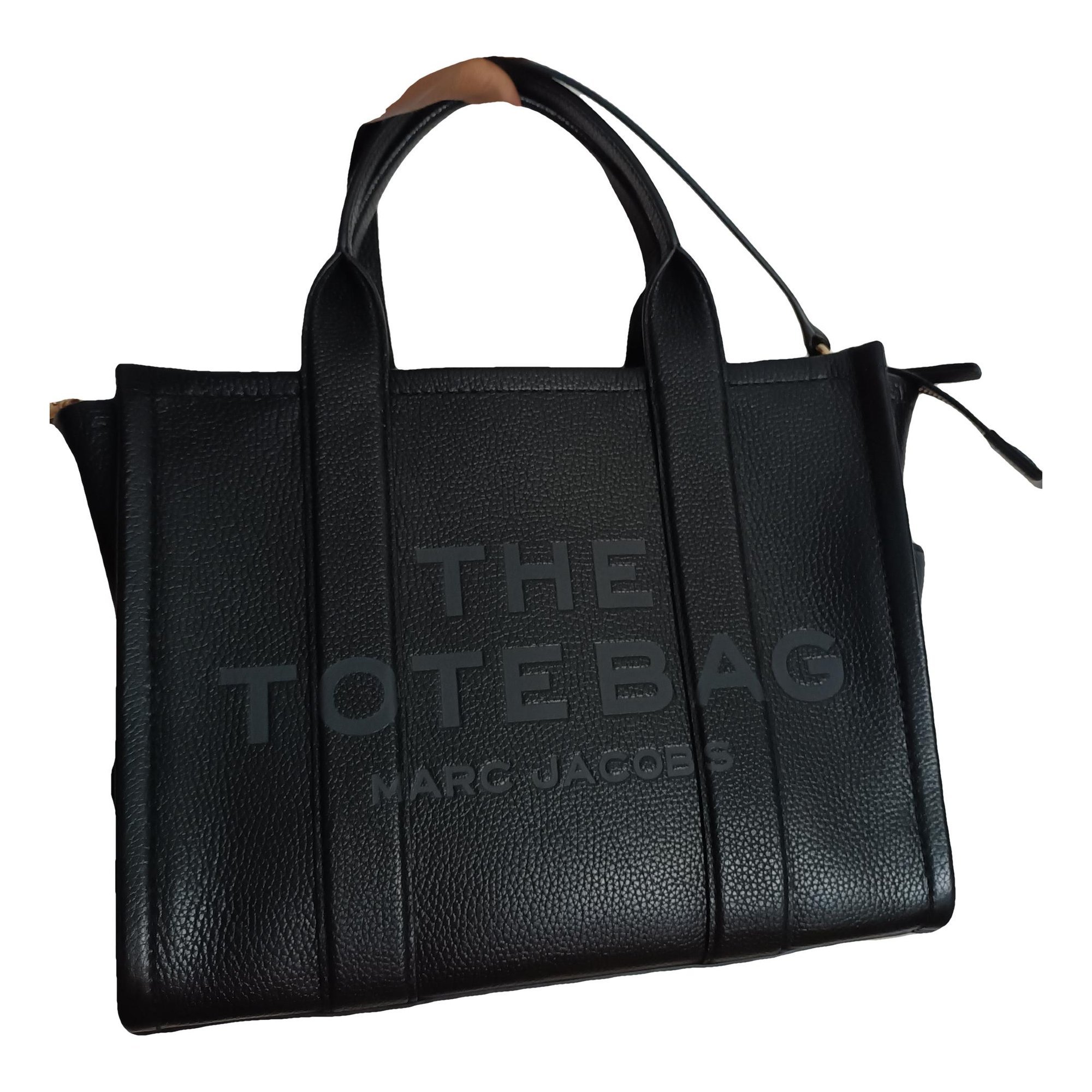 Leather tote