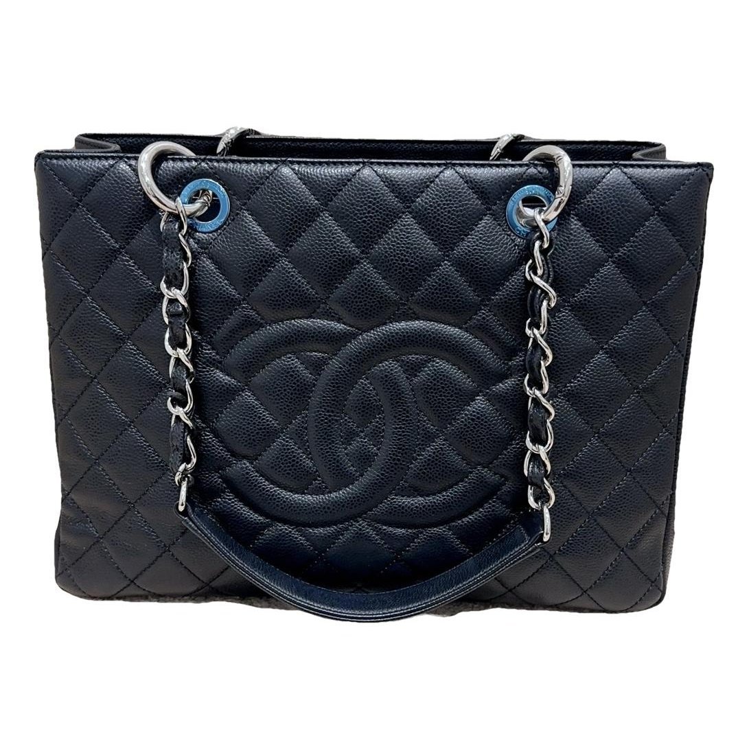 Grand shopping leather tote