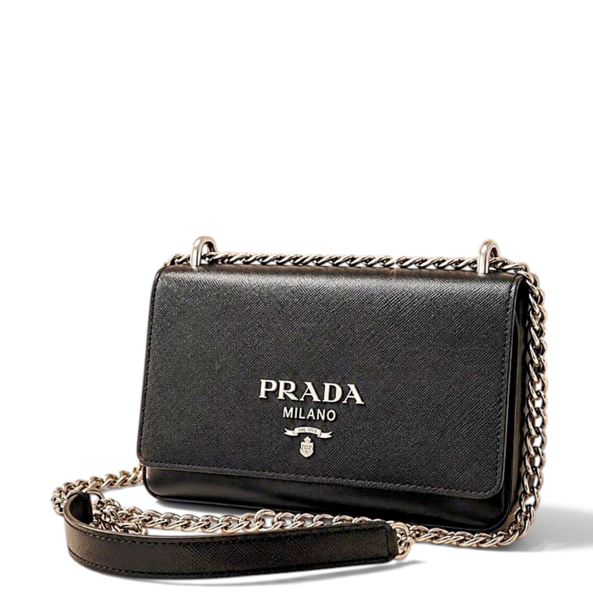 Leather crossbody bag