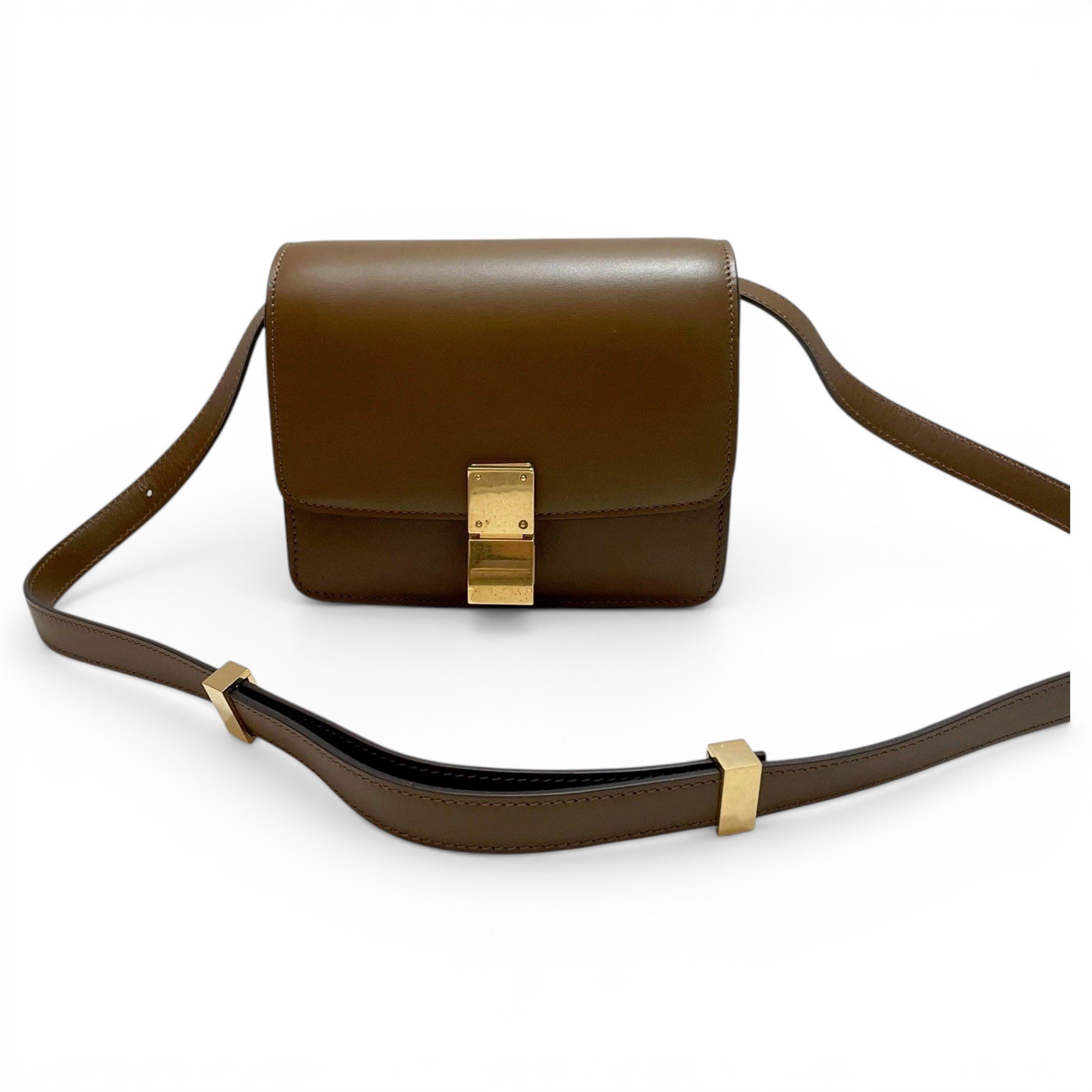 Classic leather handbag