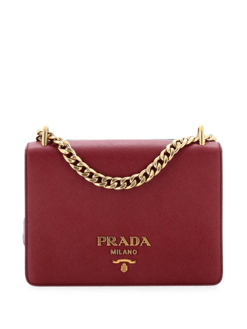 Chain Flap Bag Saffiano Leather Small crossbody bag