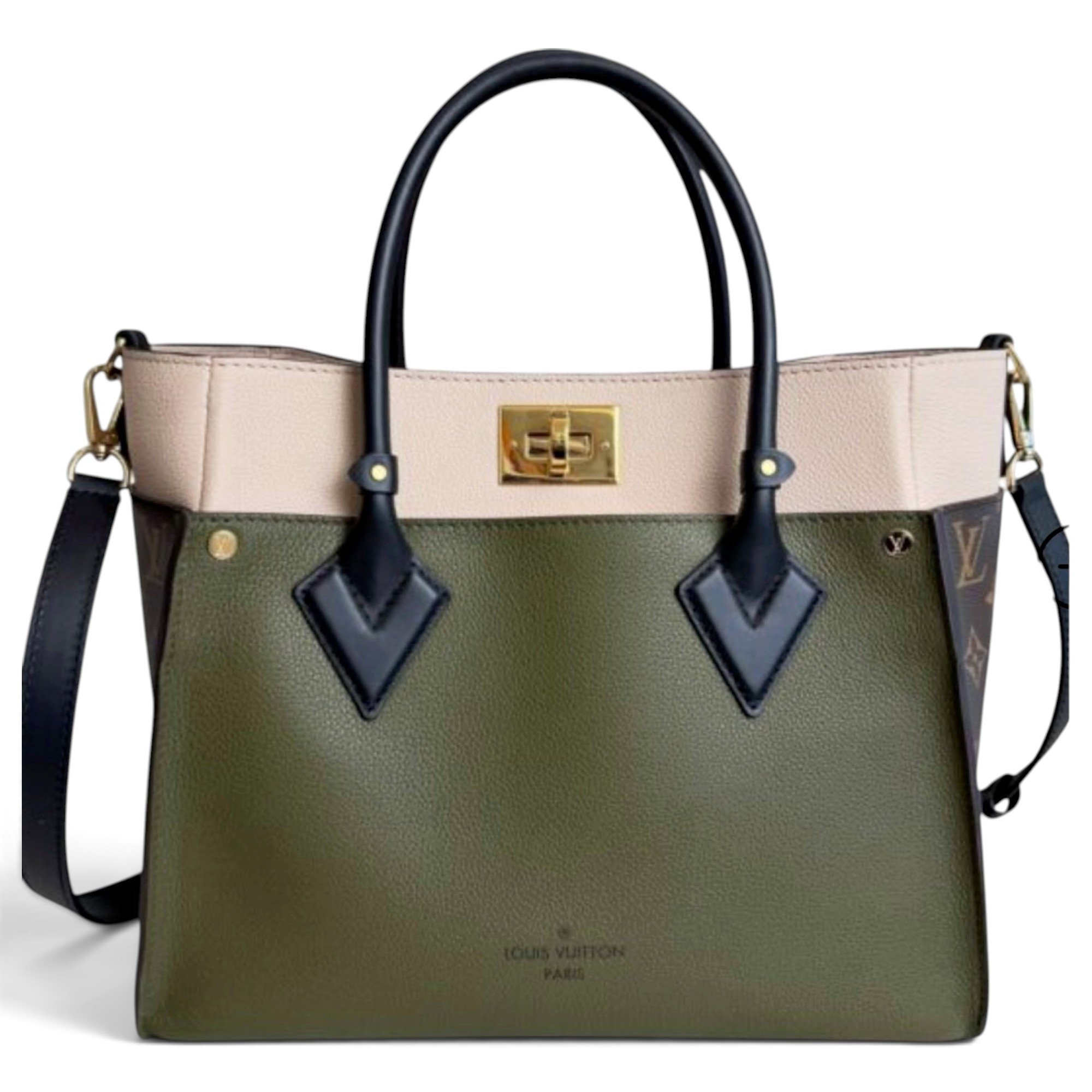 On My Side leather tote
