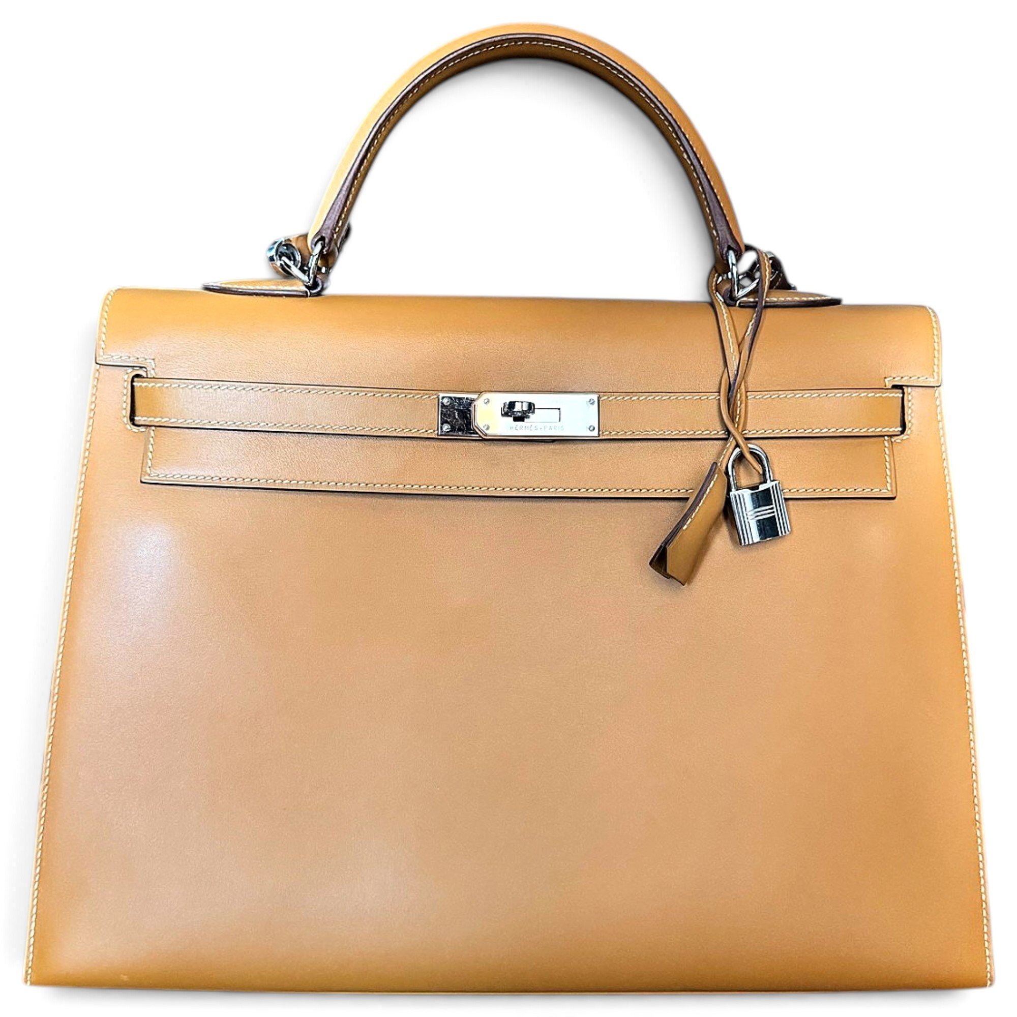 Kelly 35 leather handbag