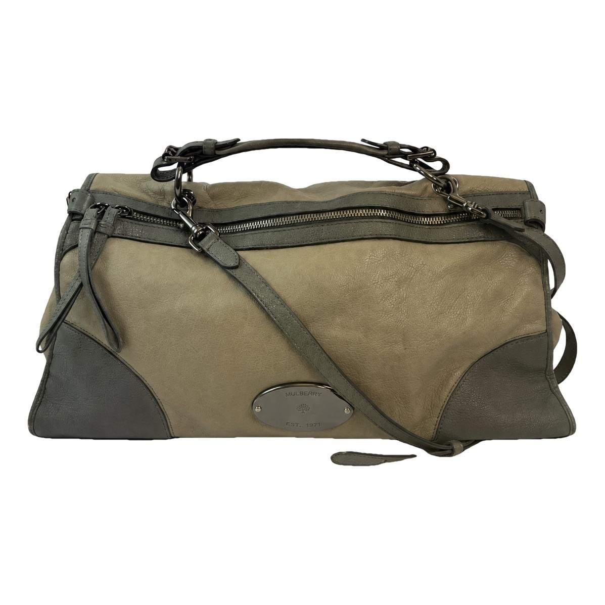 Leather satchel