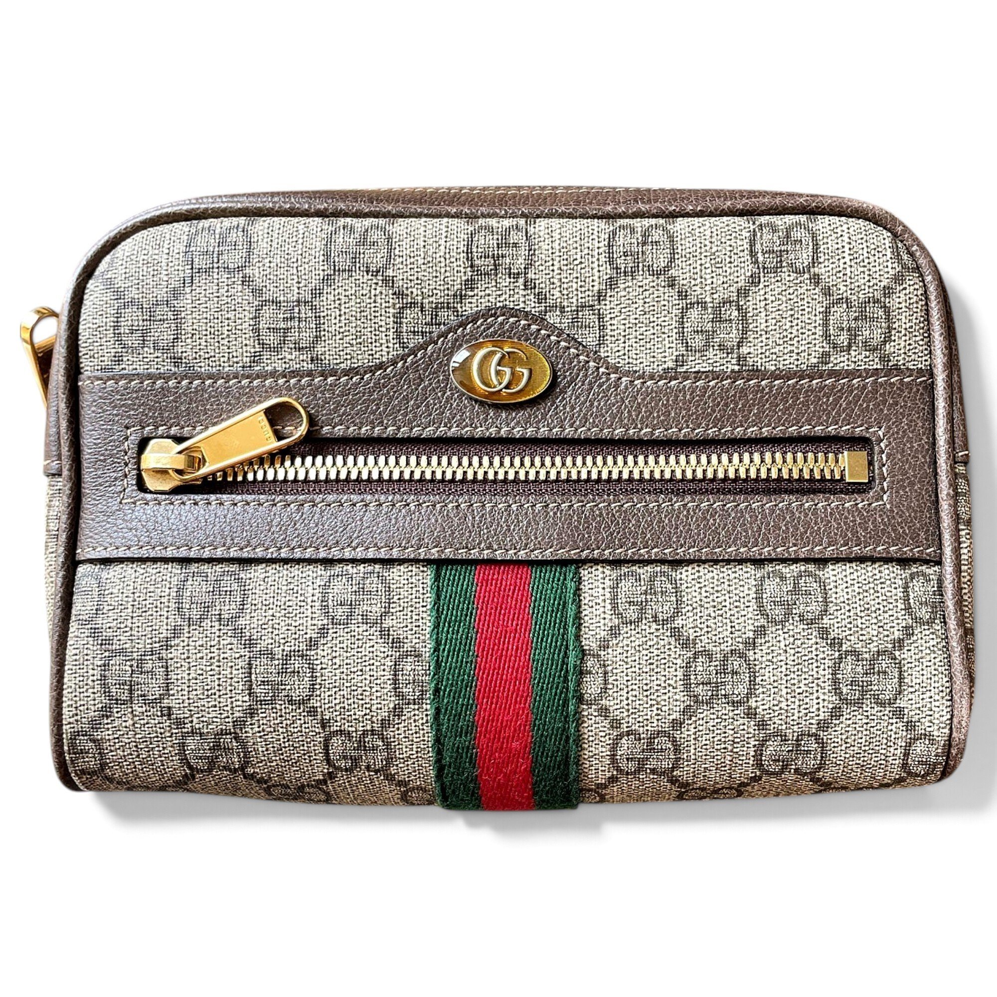 Ophidia GG Supreme leather crossbody bag