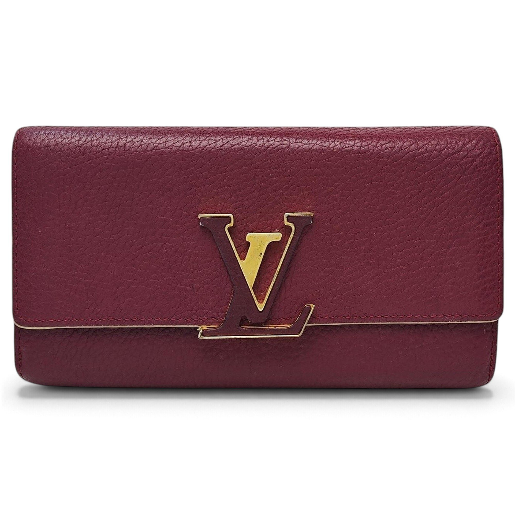 Capucines leather handbag