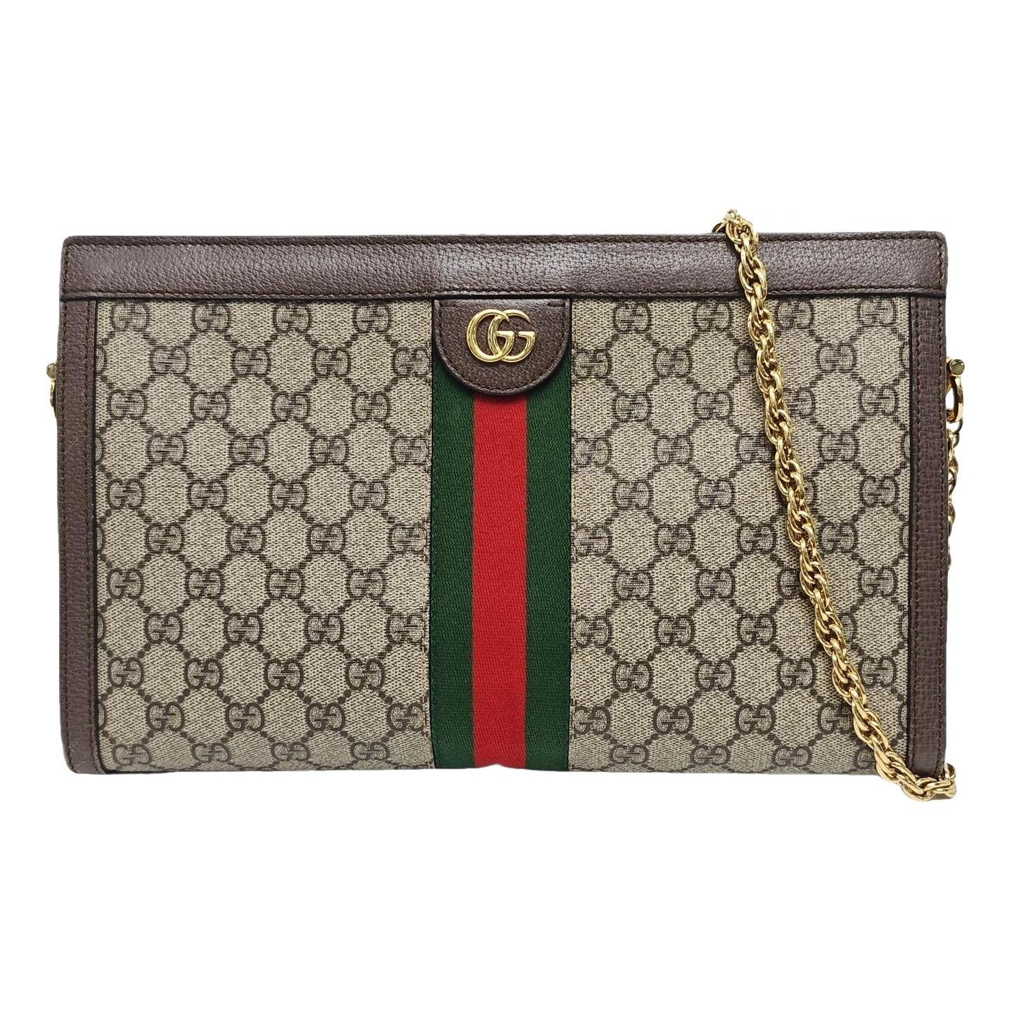 Ophidia leather handbag
