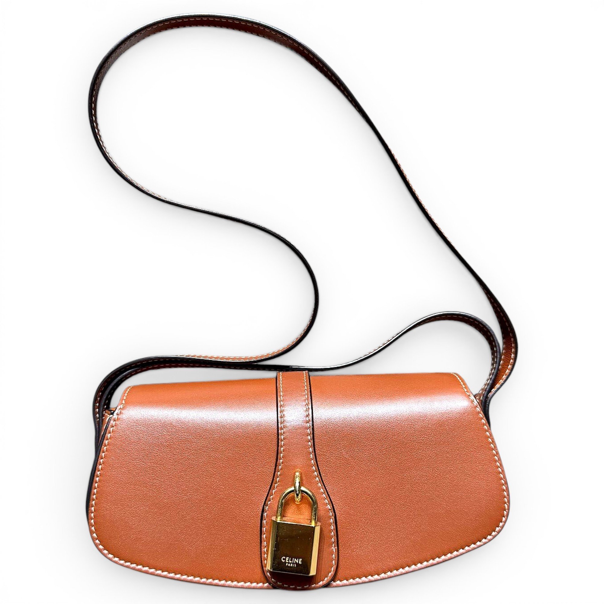 Tabou leather handbag