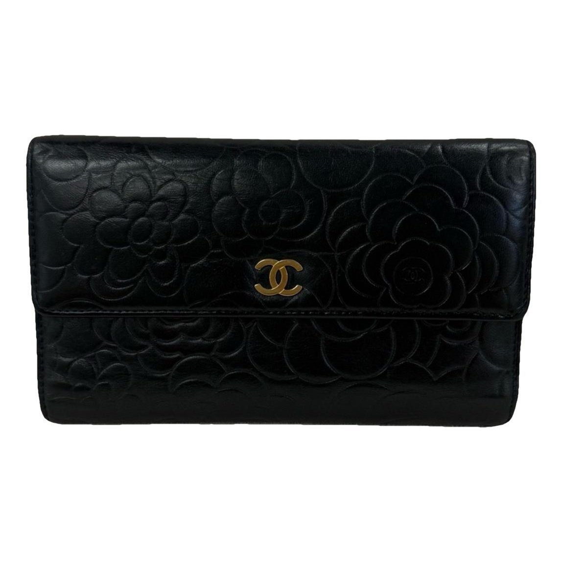 Wallet On Chain leather handbag