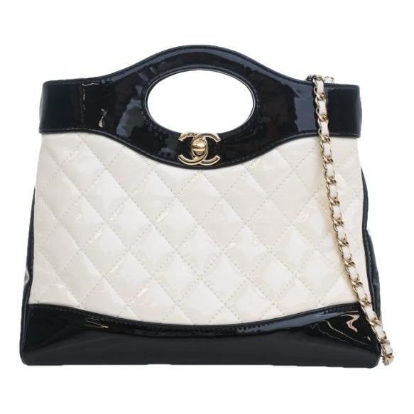 Patent leather crossbody bag