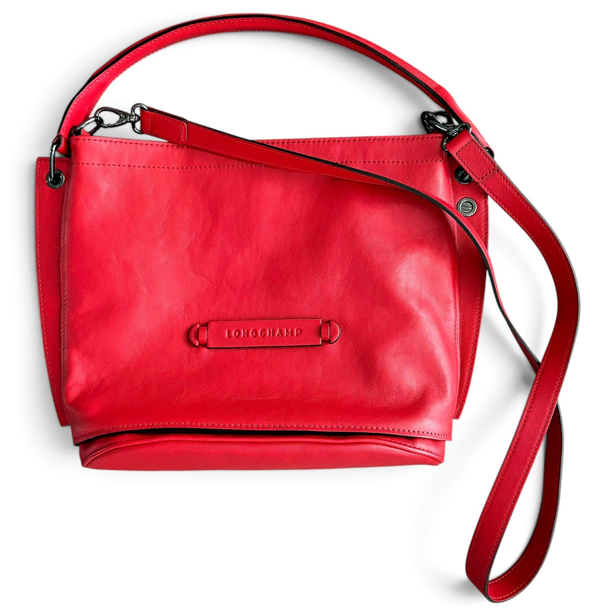 Leather crossbody bag