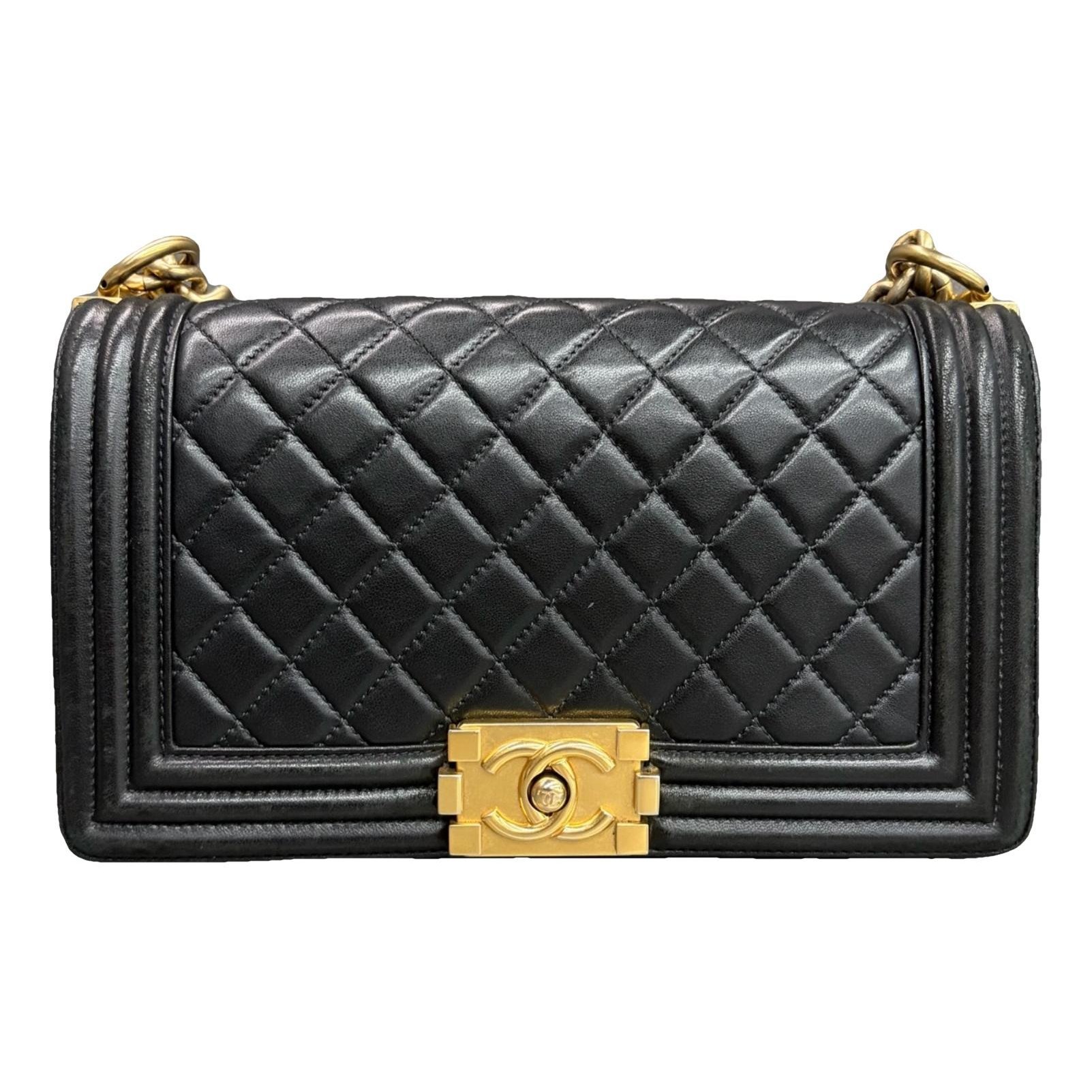 Boy leather crossbody bag