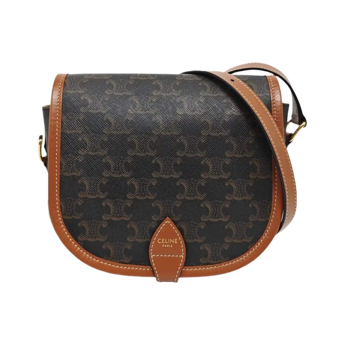 Folco leather crossbody bag