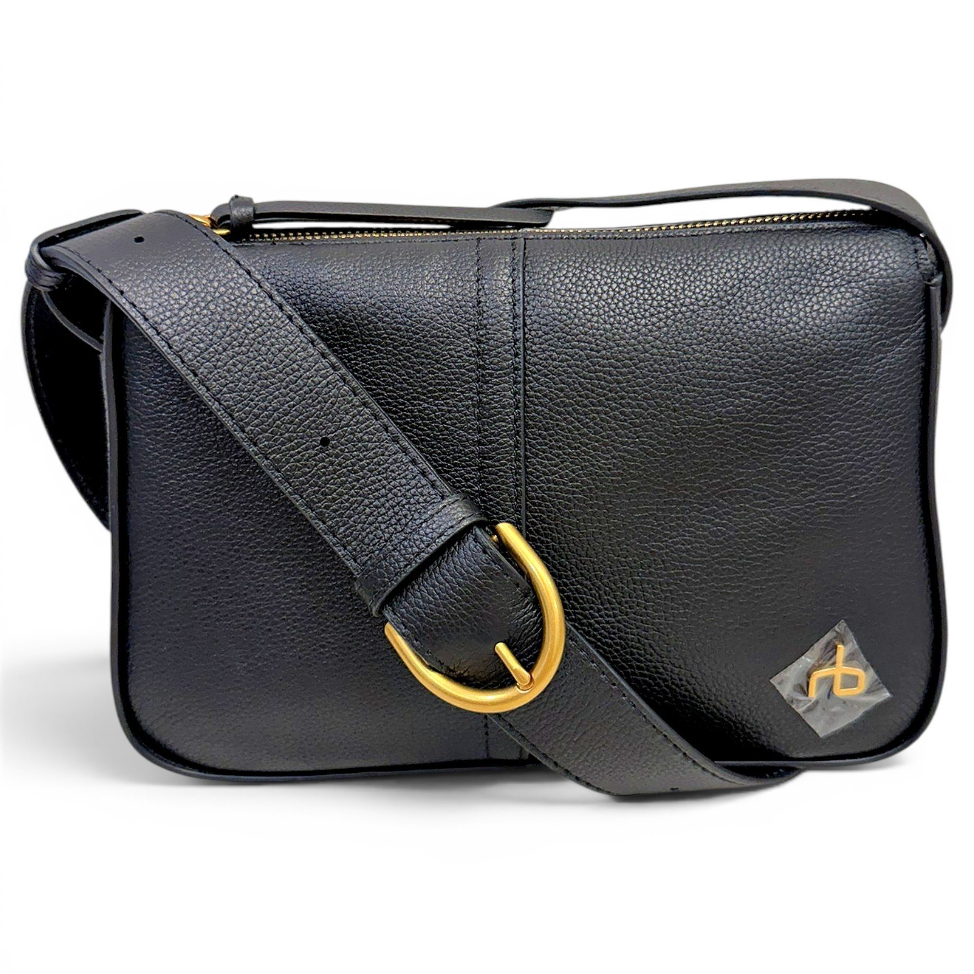 Leather crossbody bag