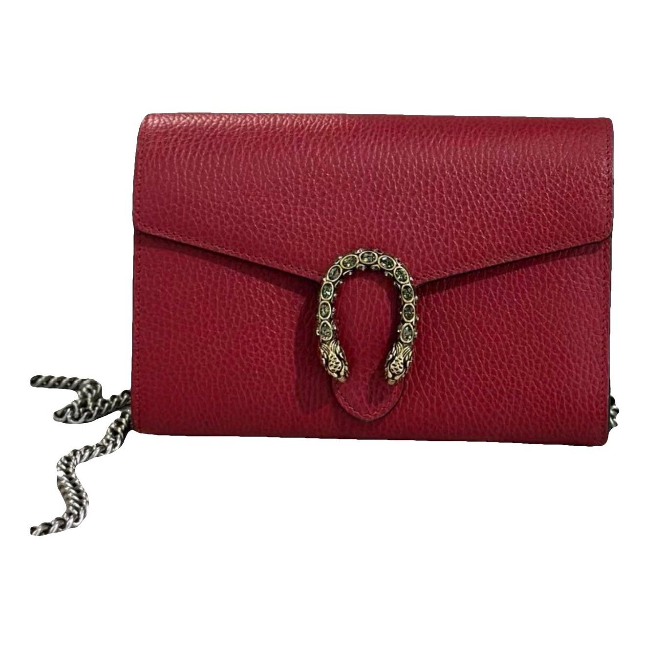 Dionysus Chain Wallet leather crossbody bag
