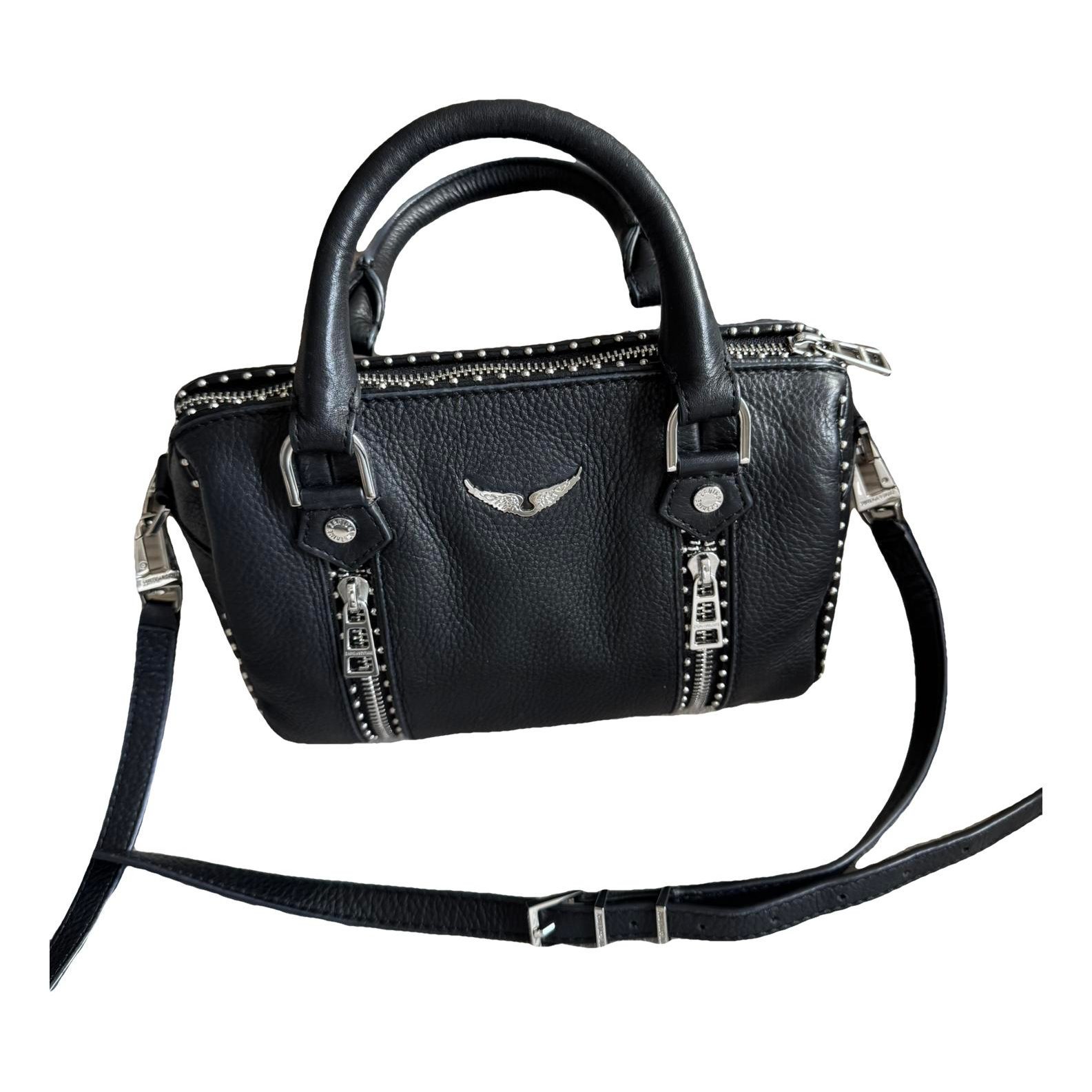 Leather crossbody bag
