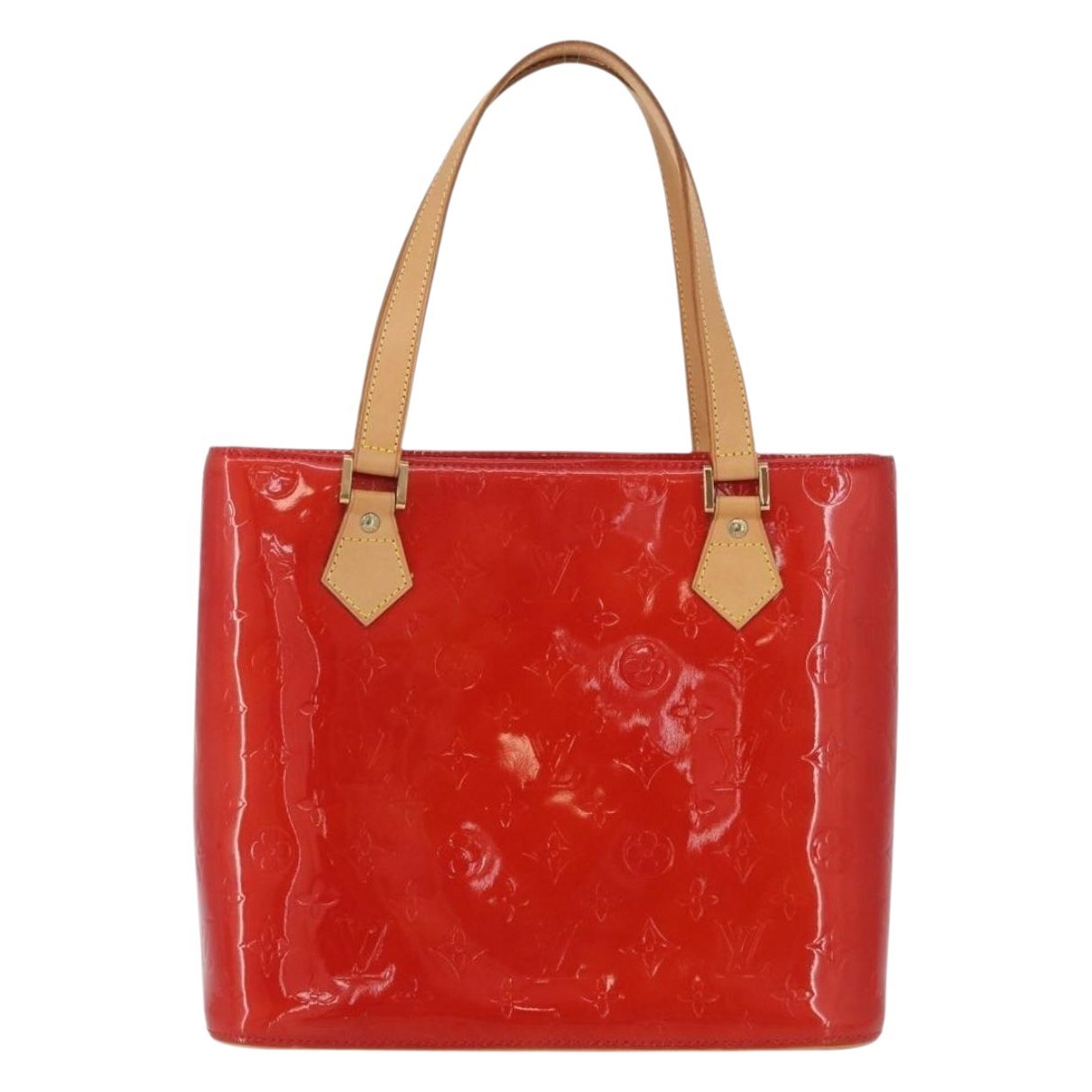 Houston patent leather handbag