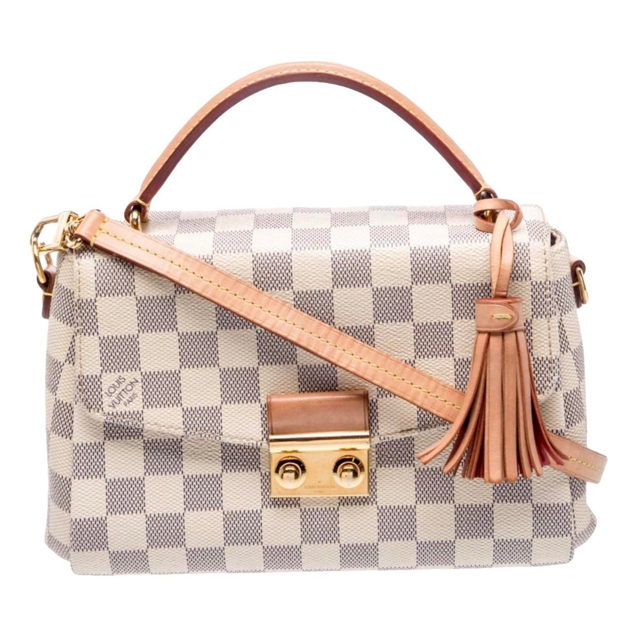 Croisette leather crossbody bag
