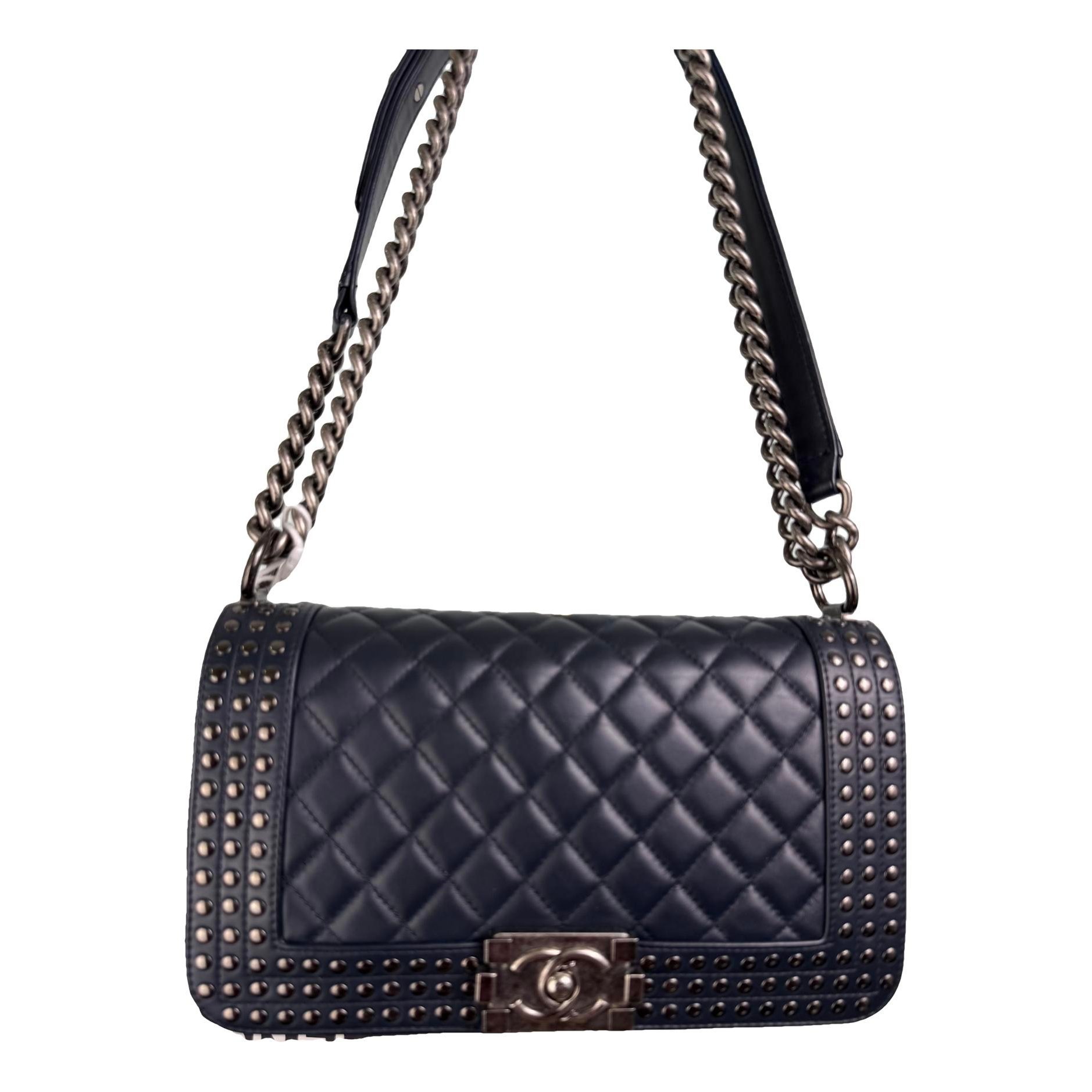 Boy leather crossbody bag
