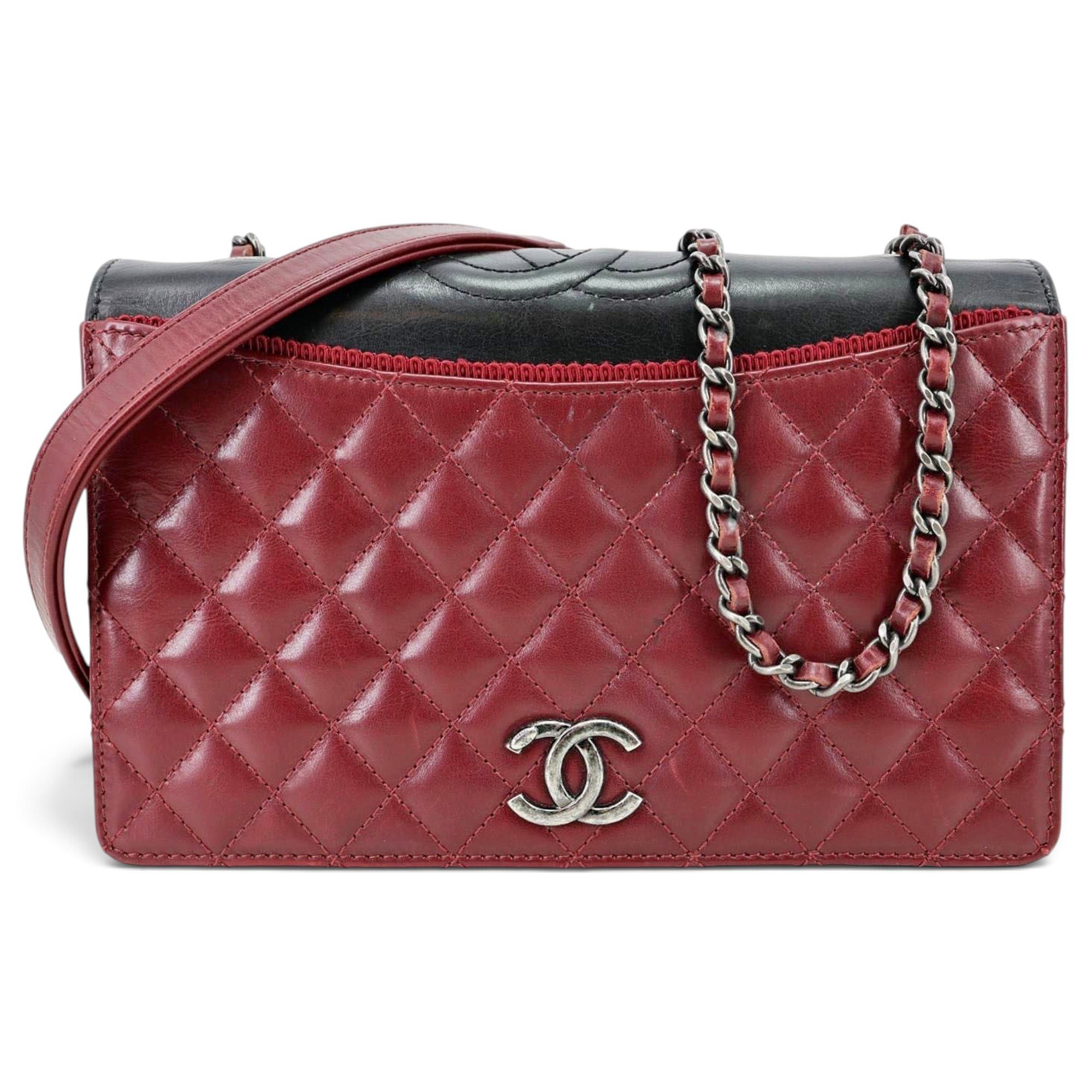 Leather crossbody bag