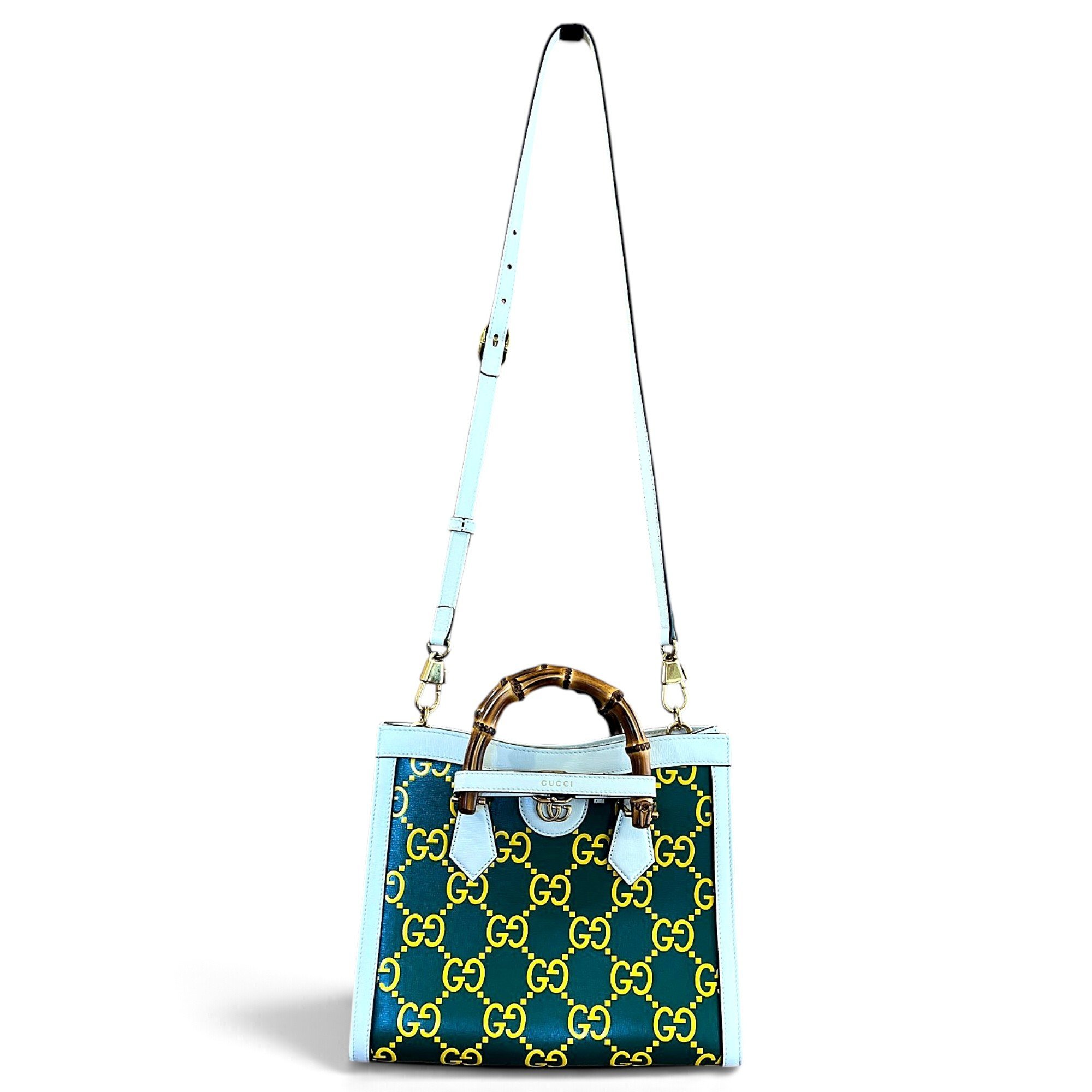 Diana Bamboo leather tote