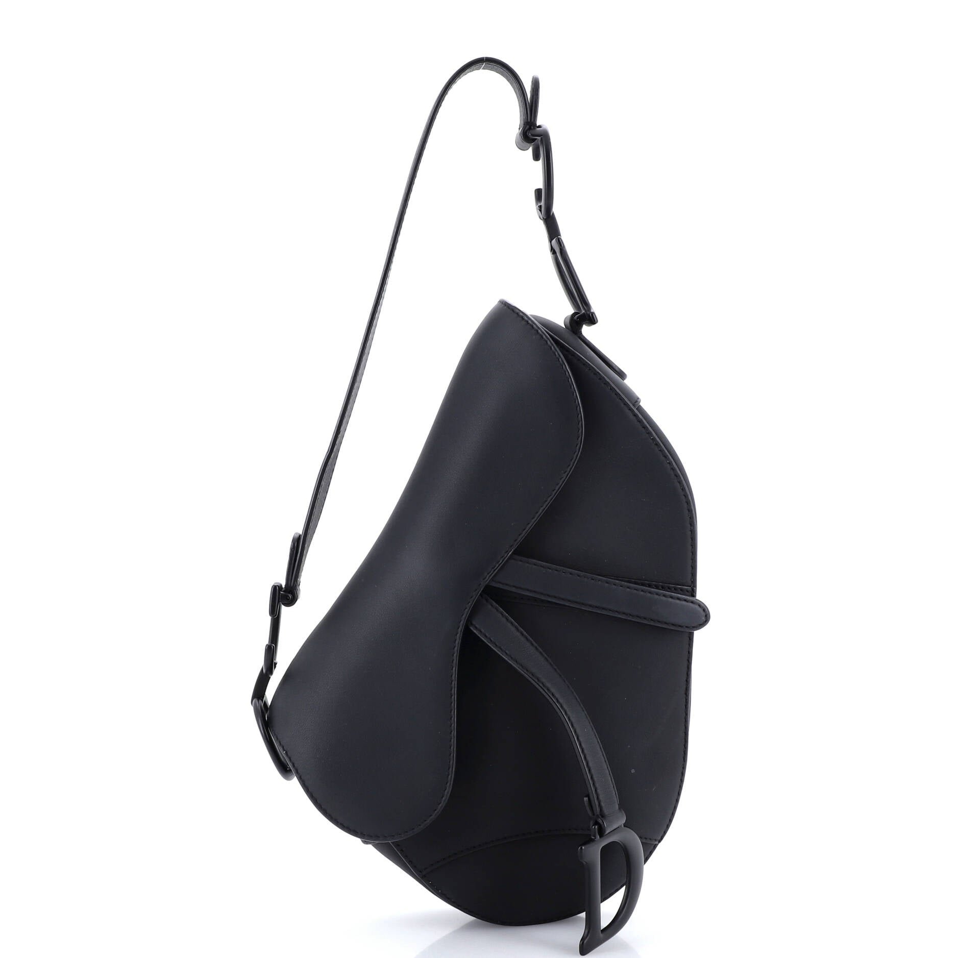 Ultra Matte Saddle Handbag Leather Medium