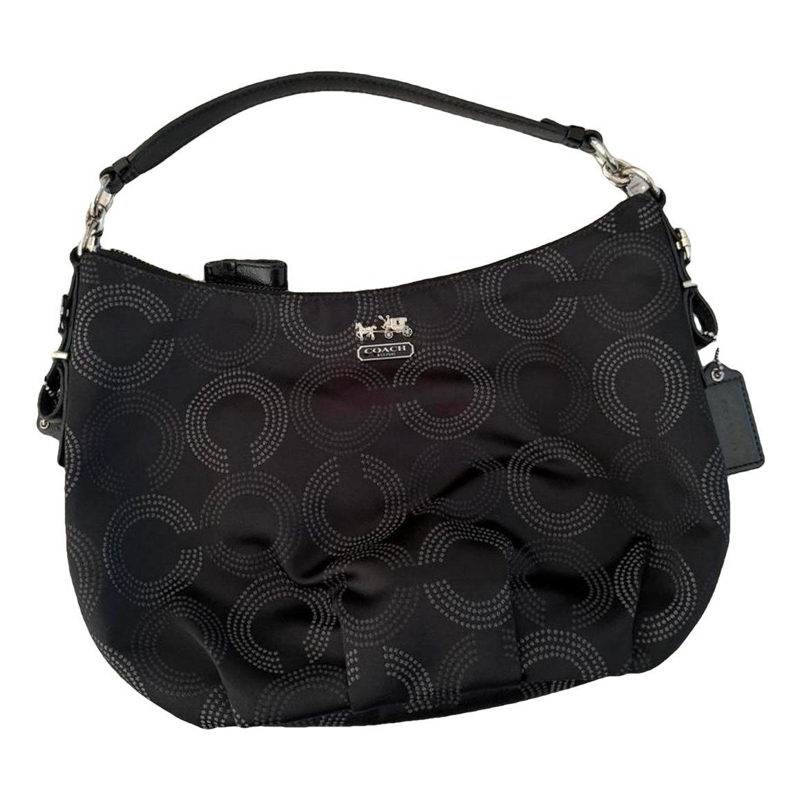 Patent leather handbag