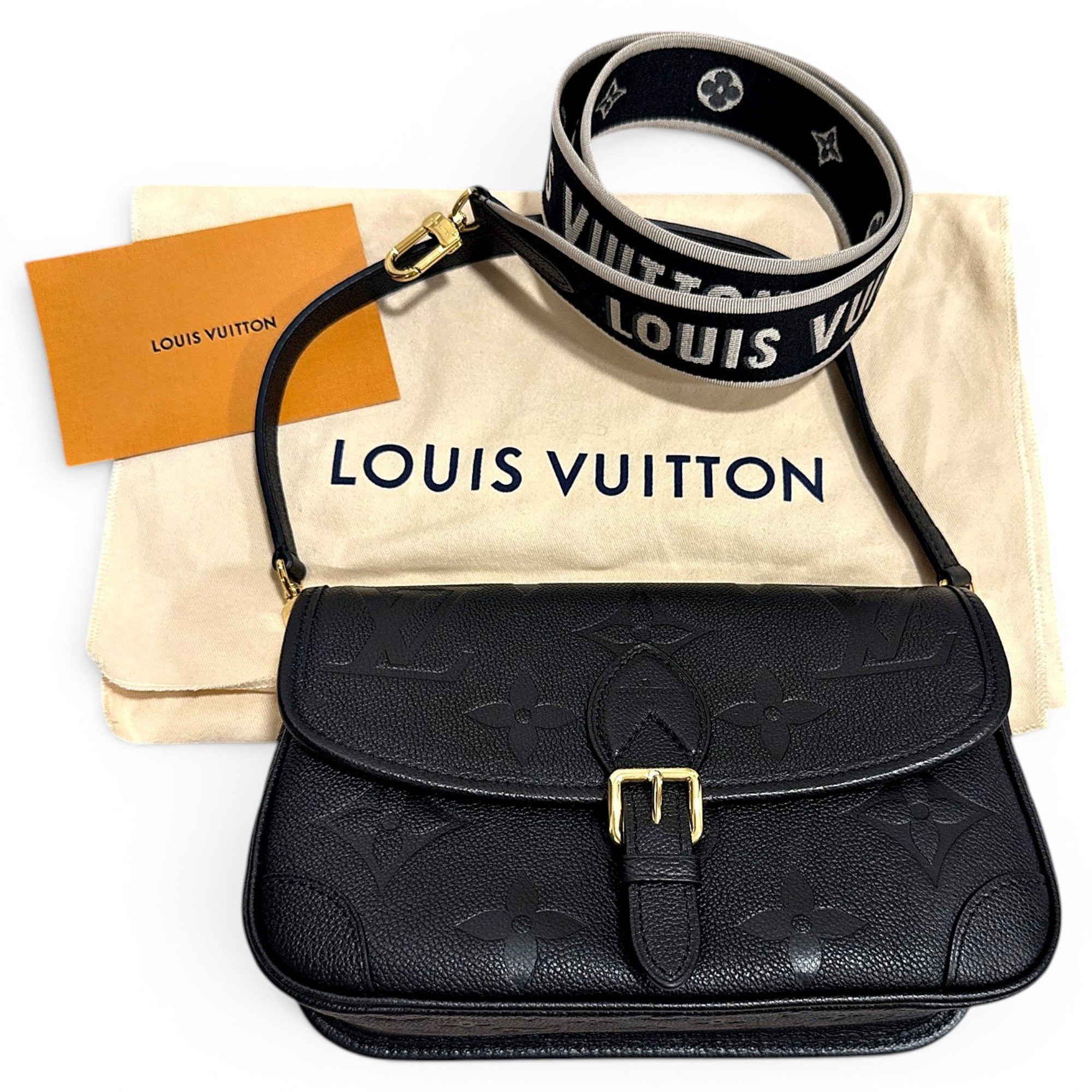 Louis Vuitton Diane leather handbag