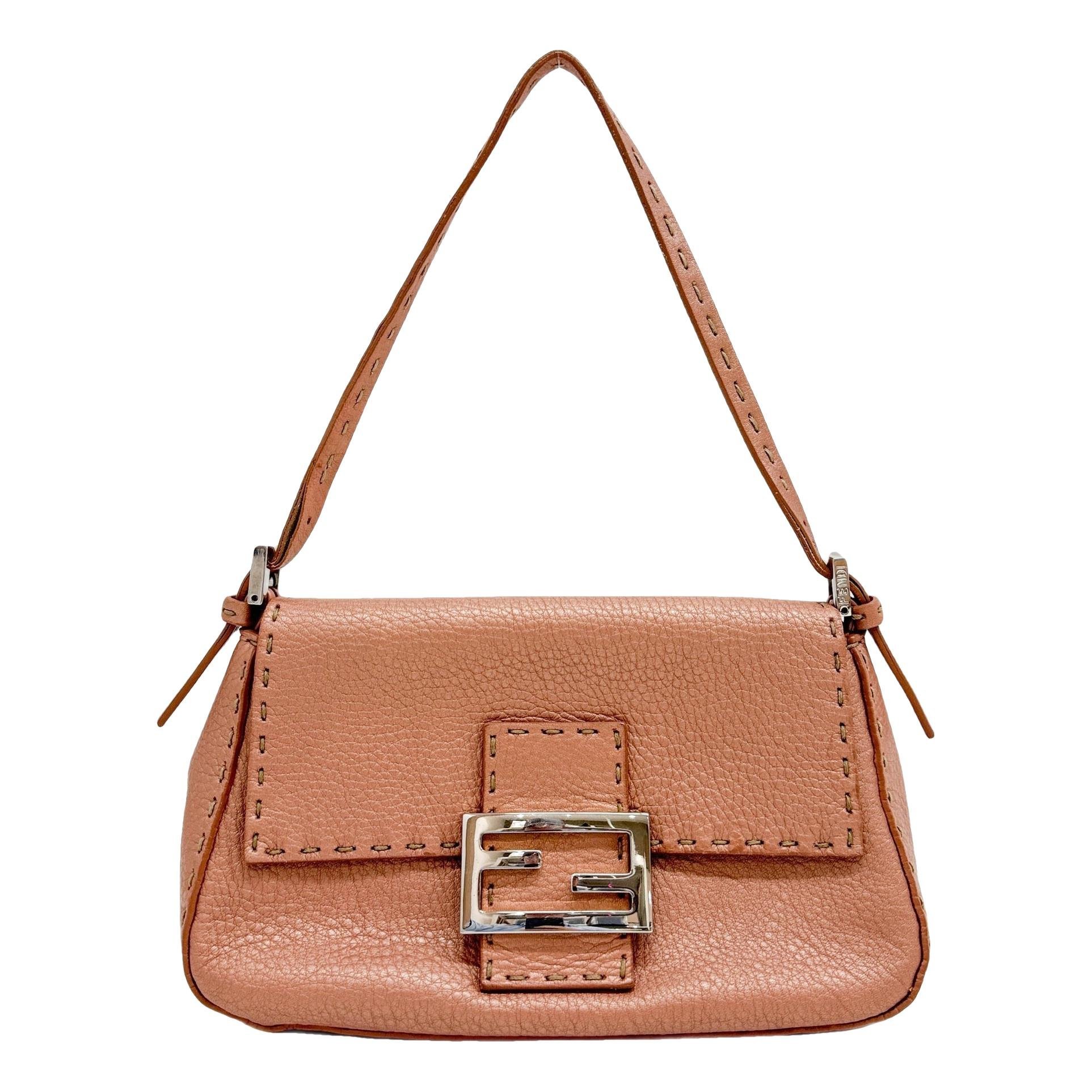 Mamma Baguette leather handbag