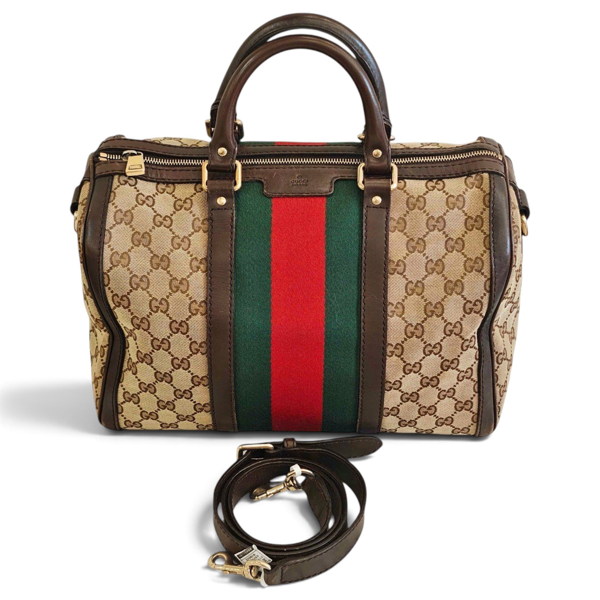 Boston cloth handbag