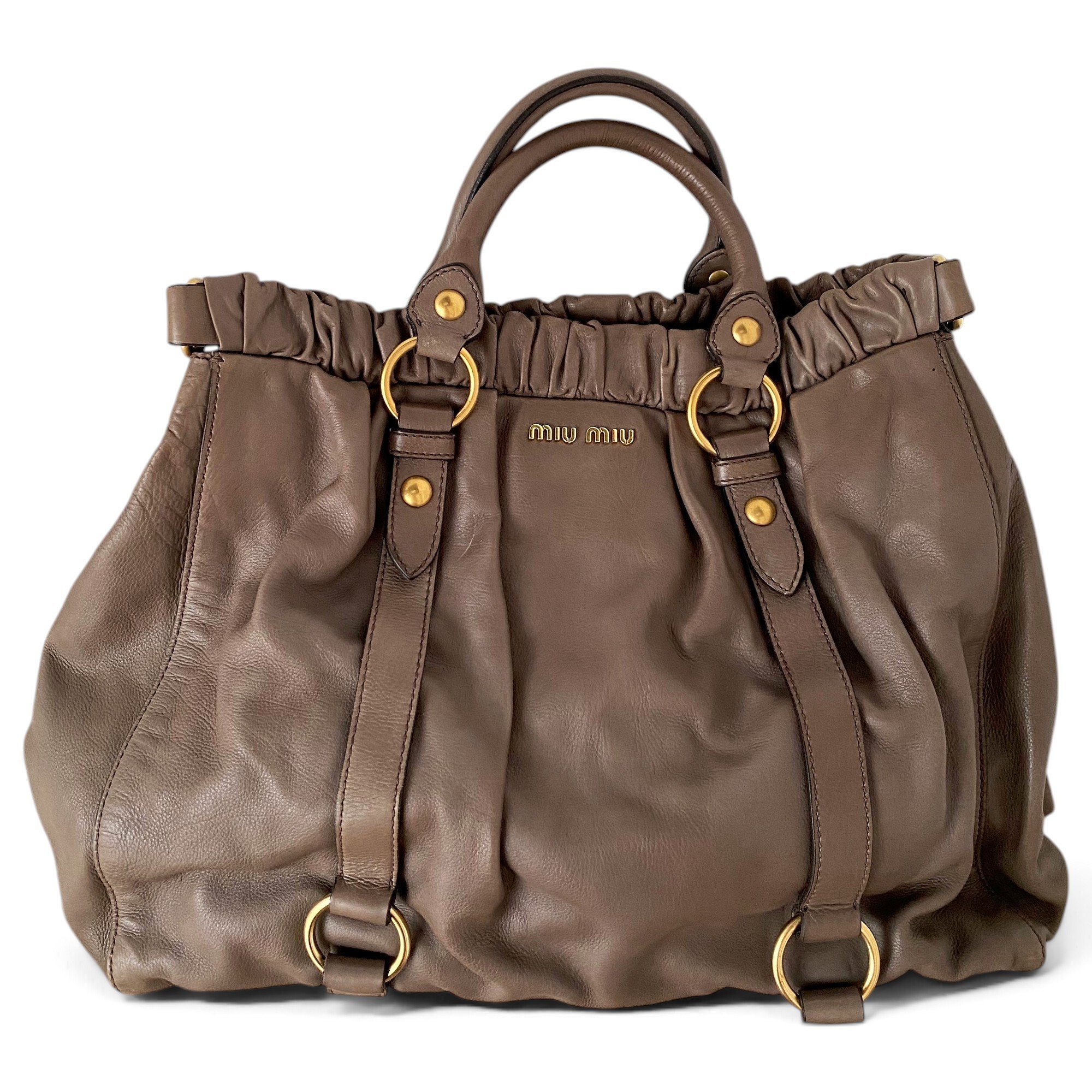 Vitello leather handbag