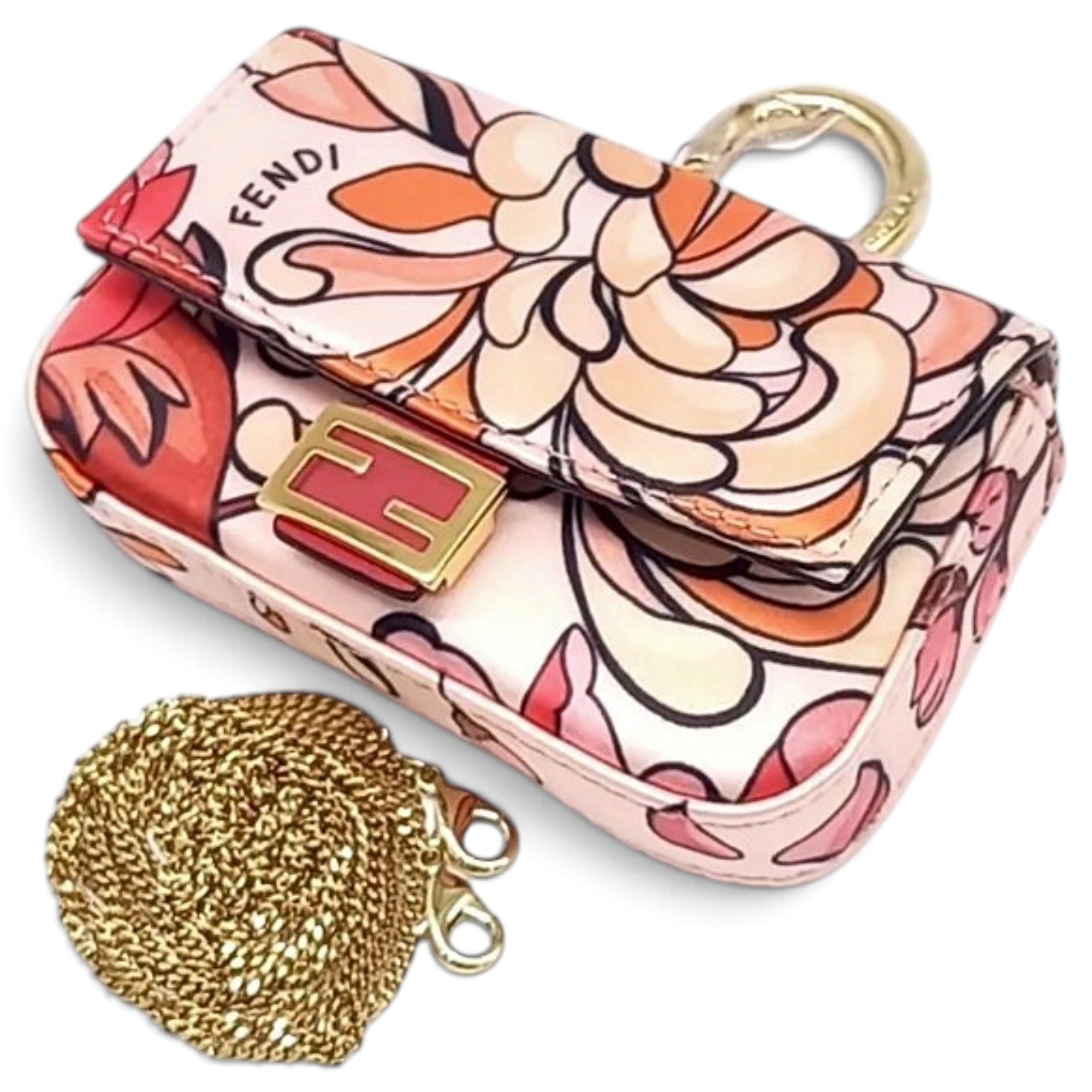 Baguette leather mini bag
