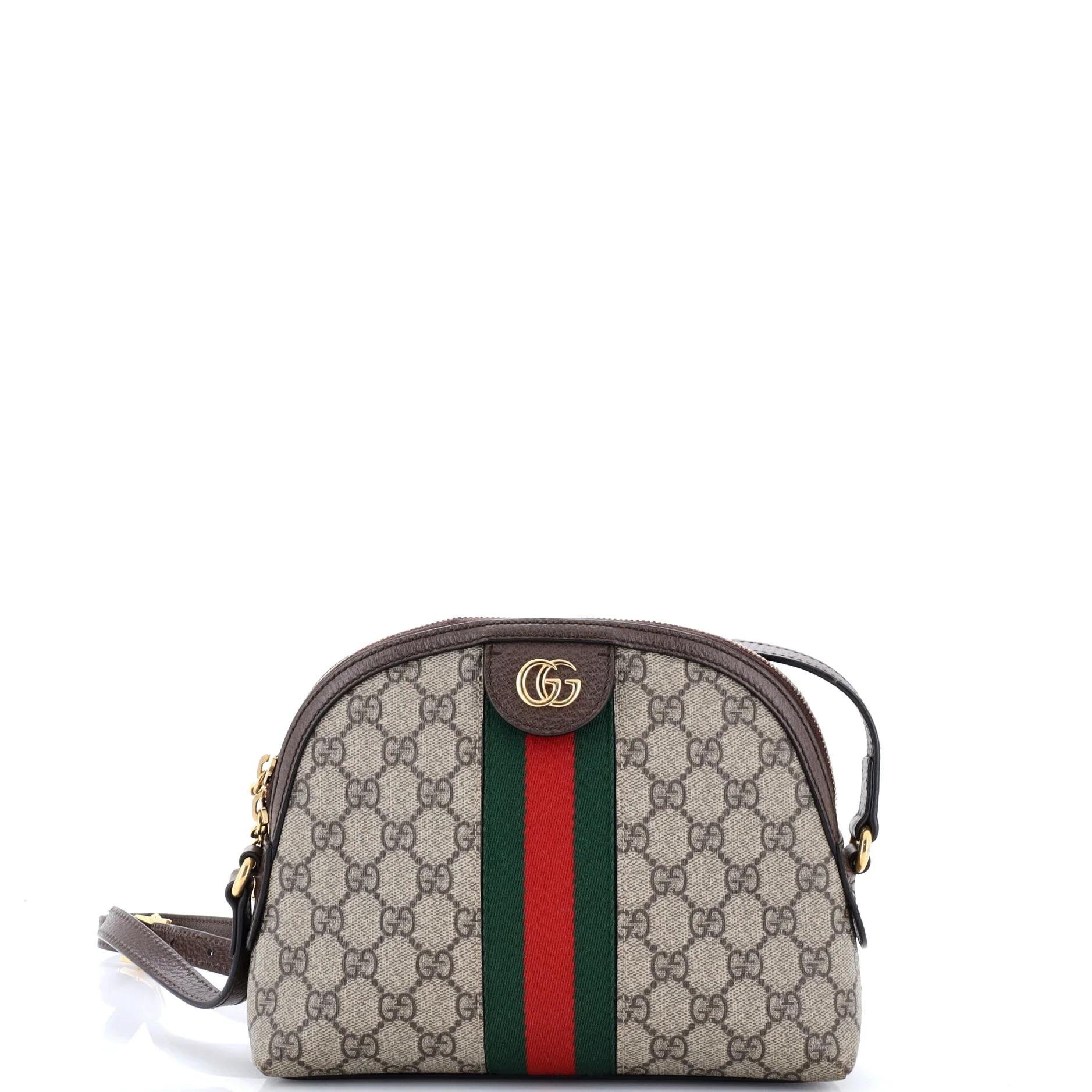 Ophidia Dome cloth handbag